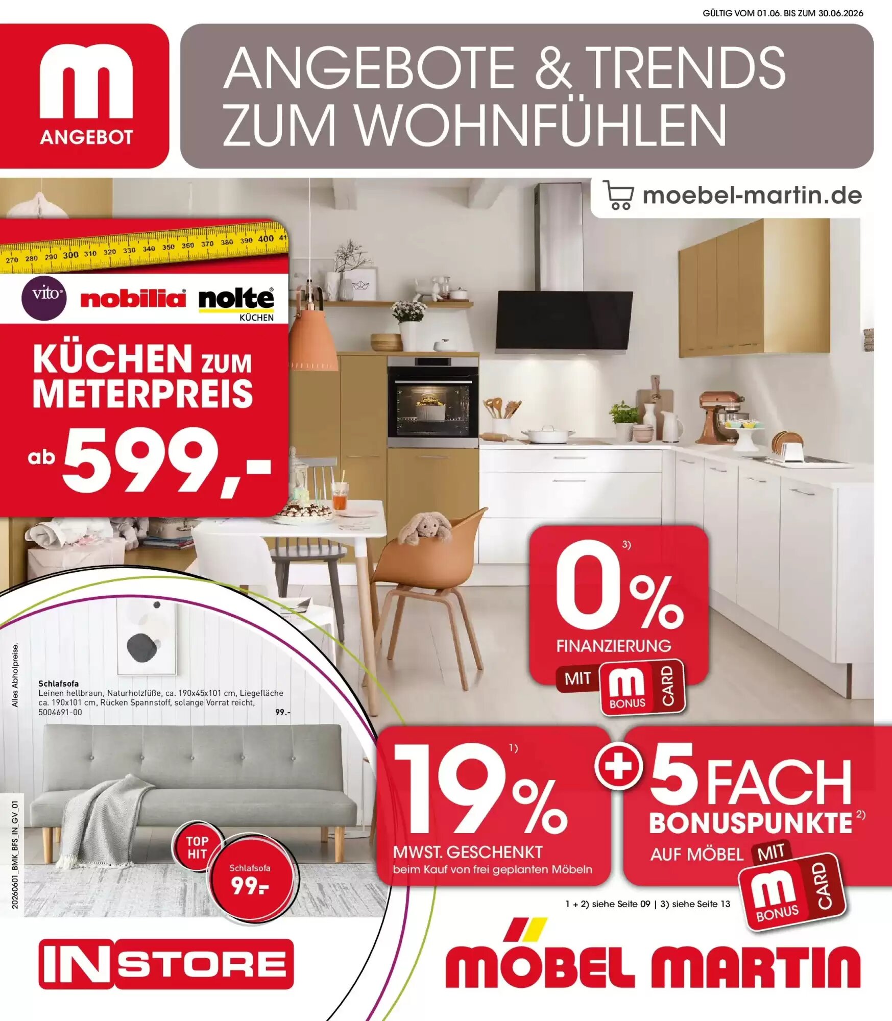 Möbel Martin Prospekt (ab 31.05.2026) zum Blättern - Seite 1