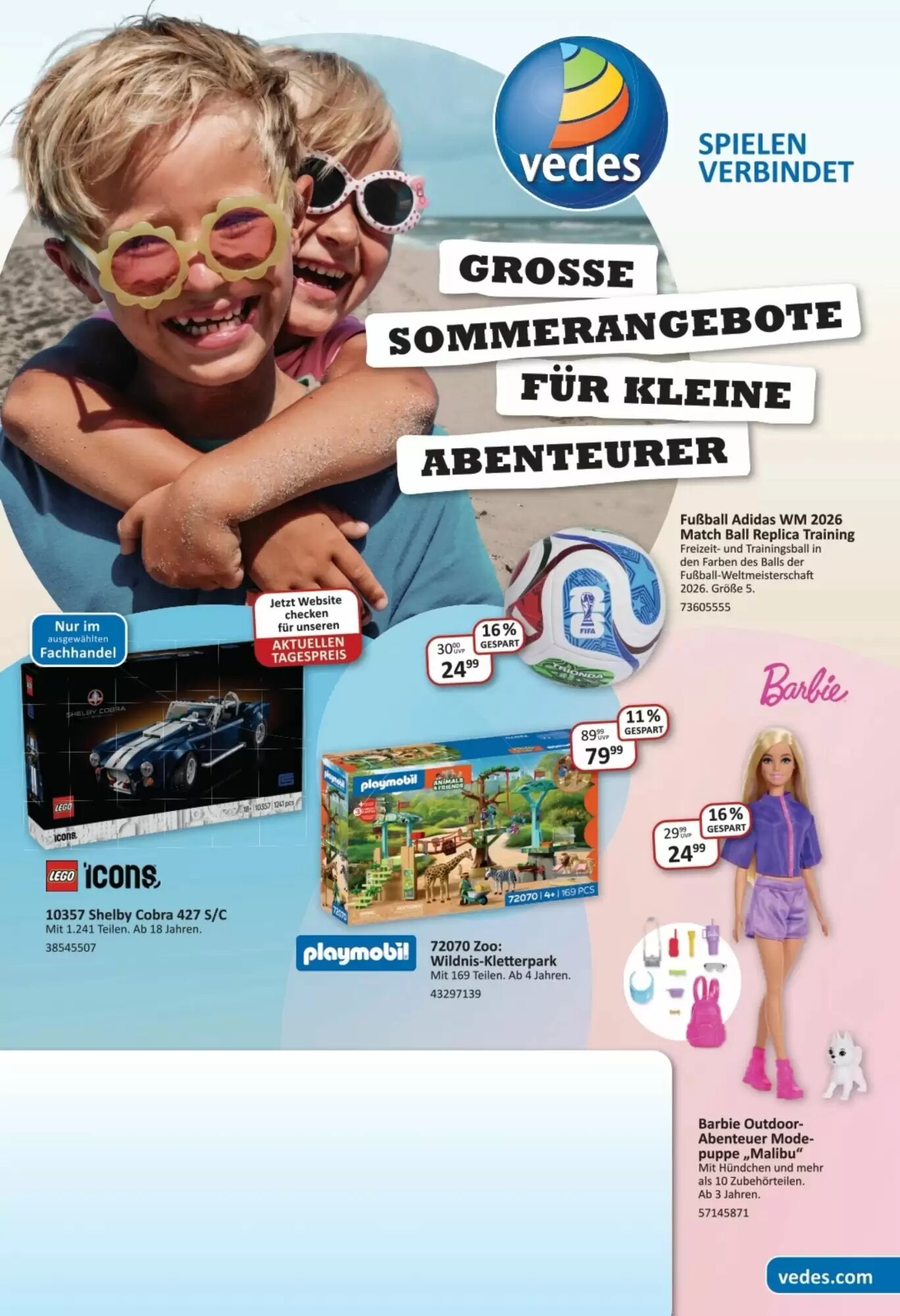 Vedes Prospekt (ab 01.06.2026) zum Blättern - Seite 1
