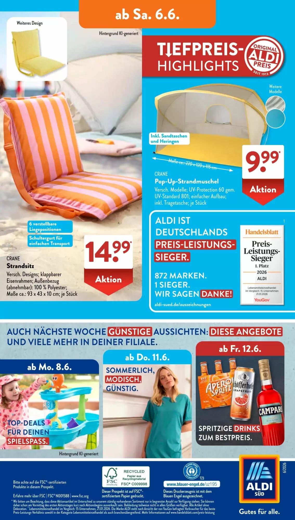 Aldi Süd Prospekt (ab 01.06.2026) zum Blättern - Seite 18