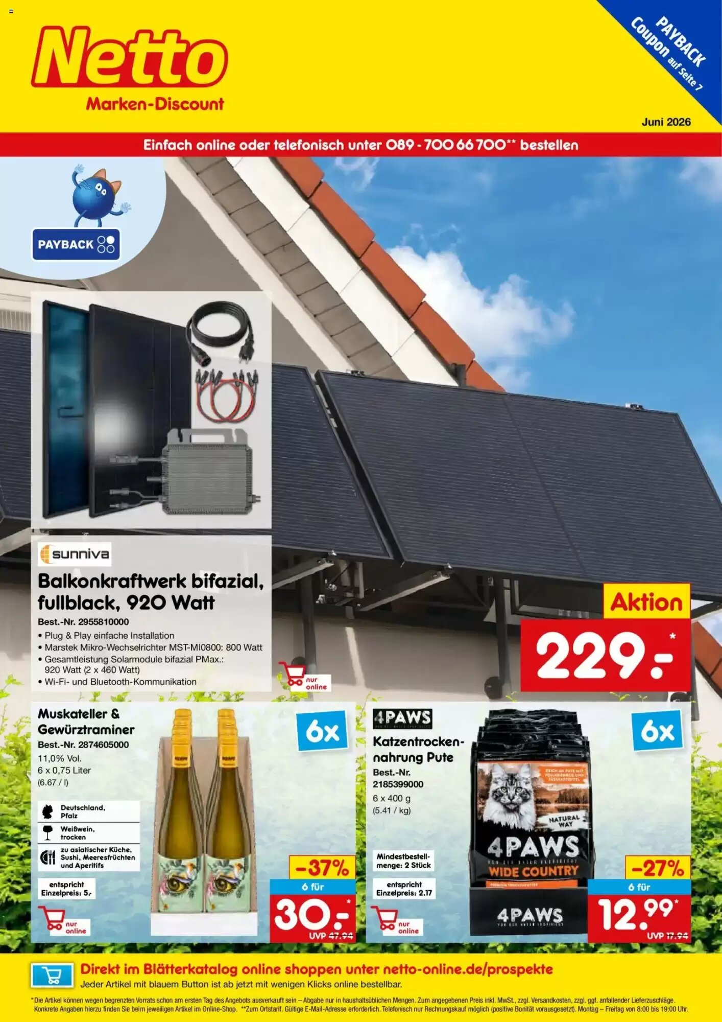 Netto Marken-Discount Prospekt (ab 01.06.2026) zum Blättern - Seite 1