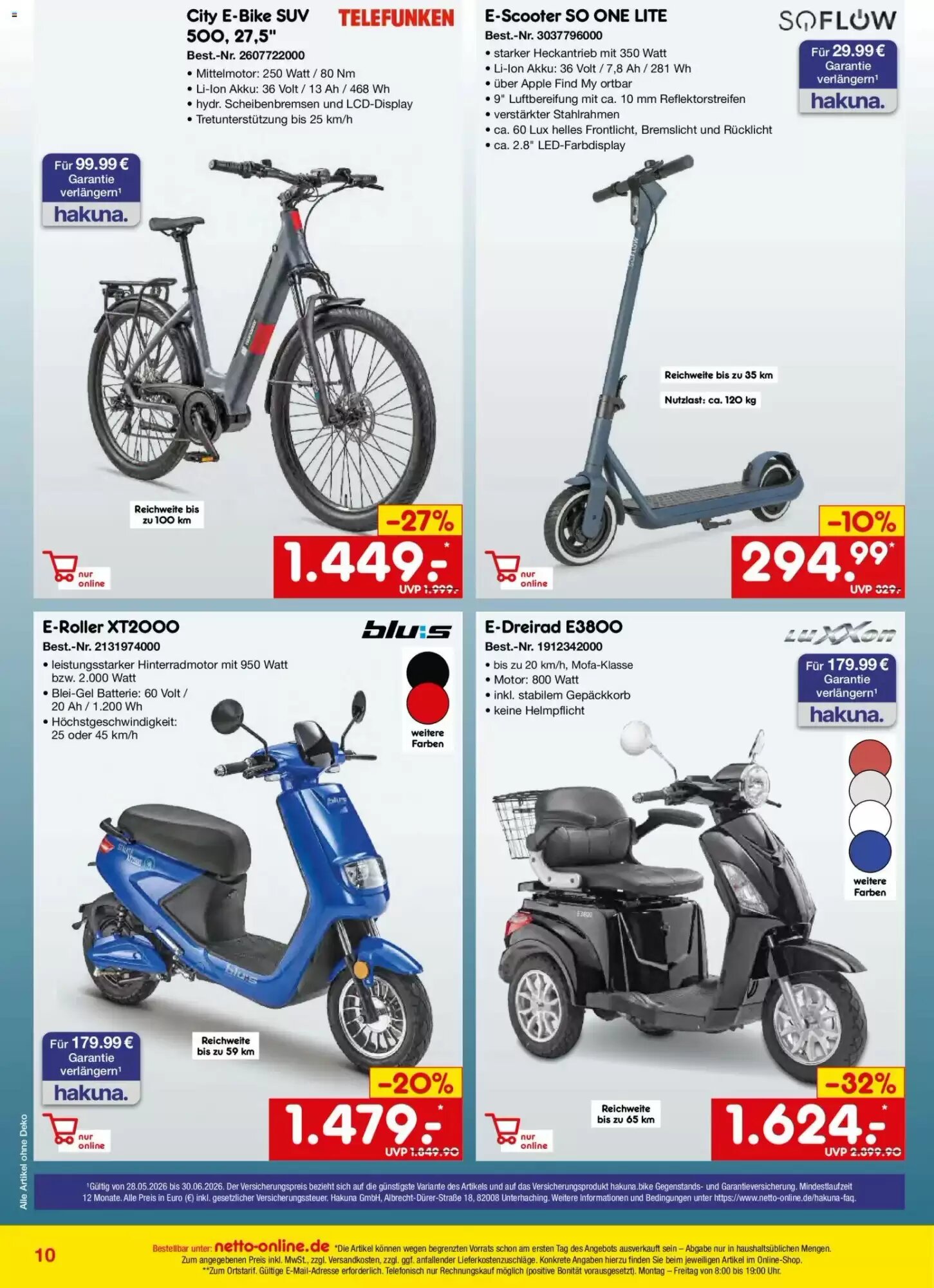 Netto Marken-Discount Prospekt (ab 01.06.2026) zum Blättern - Seite 10