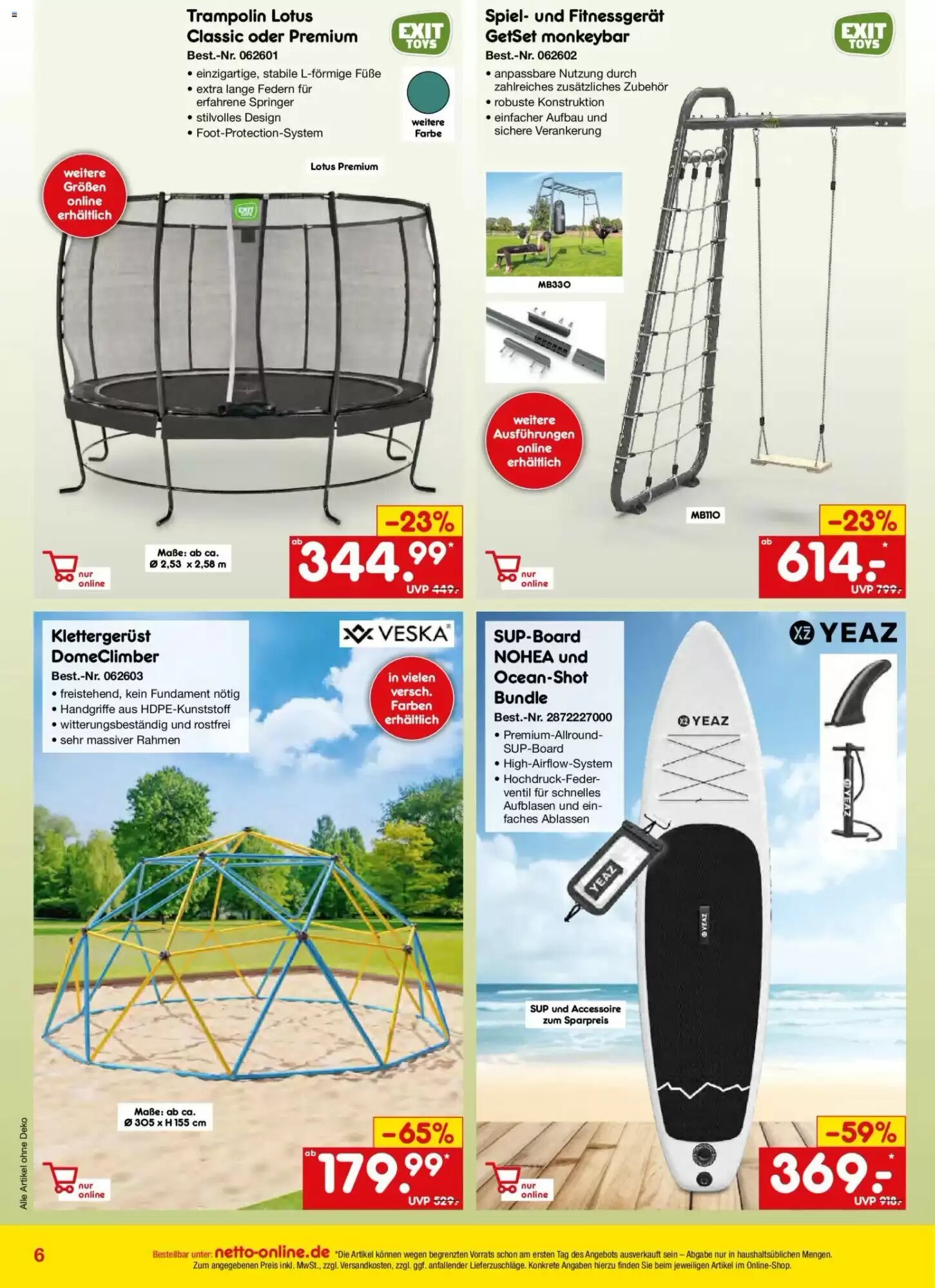 Netto Marken-Discount Prospekt (ab 01.06.2026) zum Blättern - Seite 6