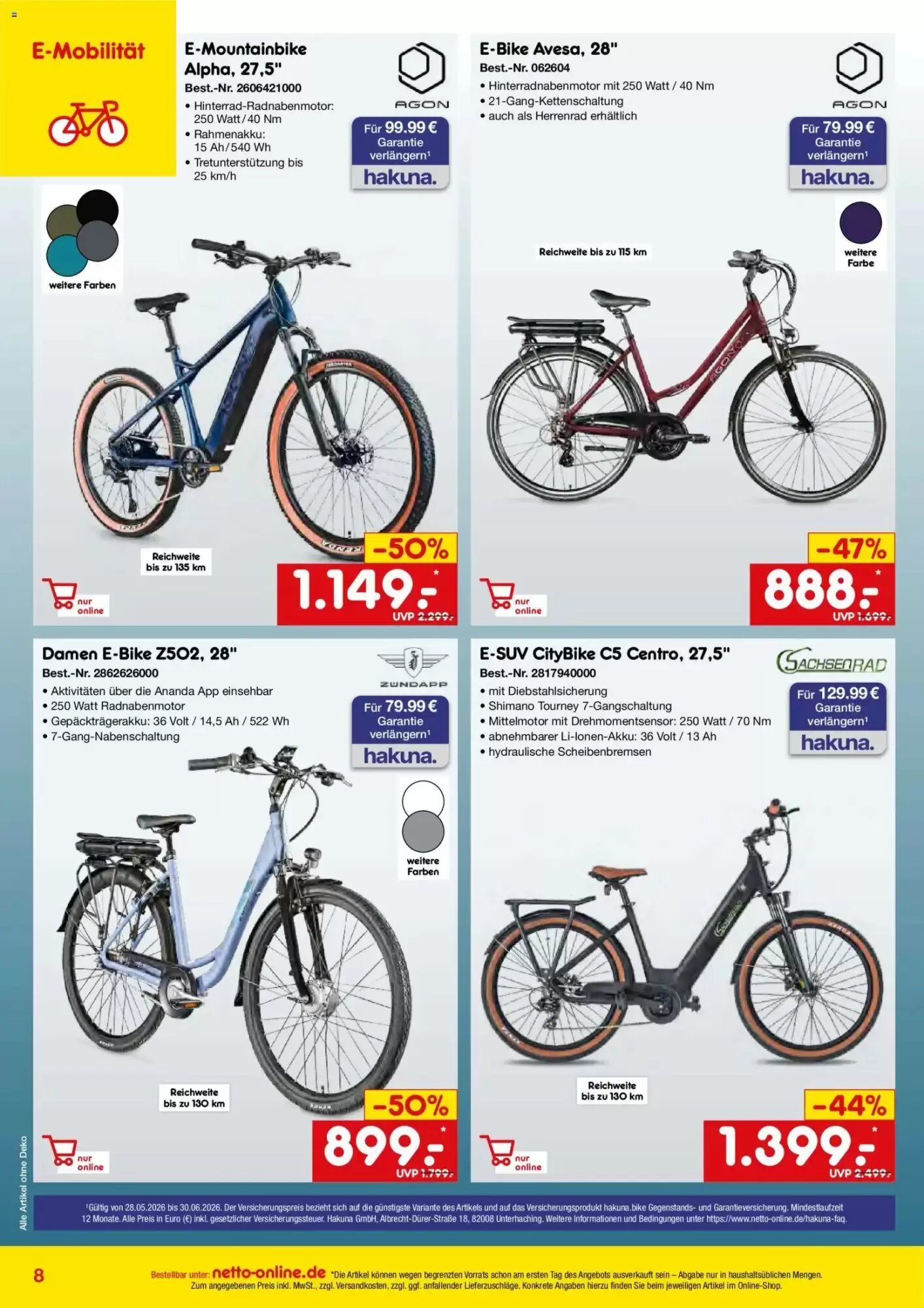 Netto Marken-Discount Prospekt (ab 01.06.2026) zum Blättern - Seite 8