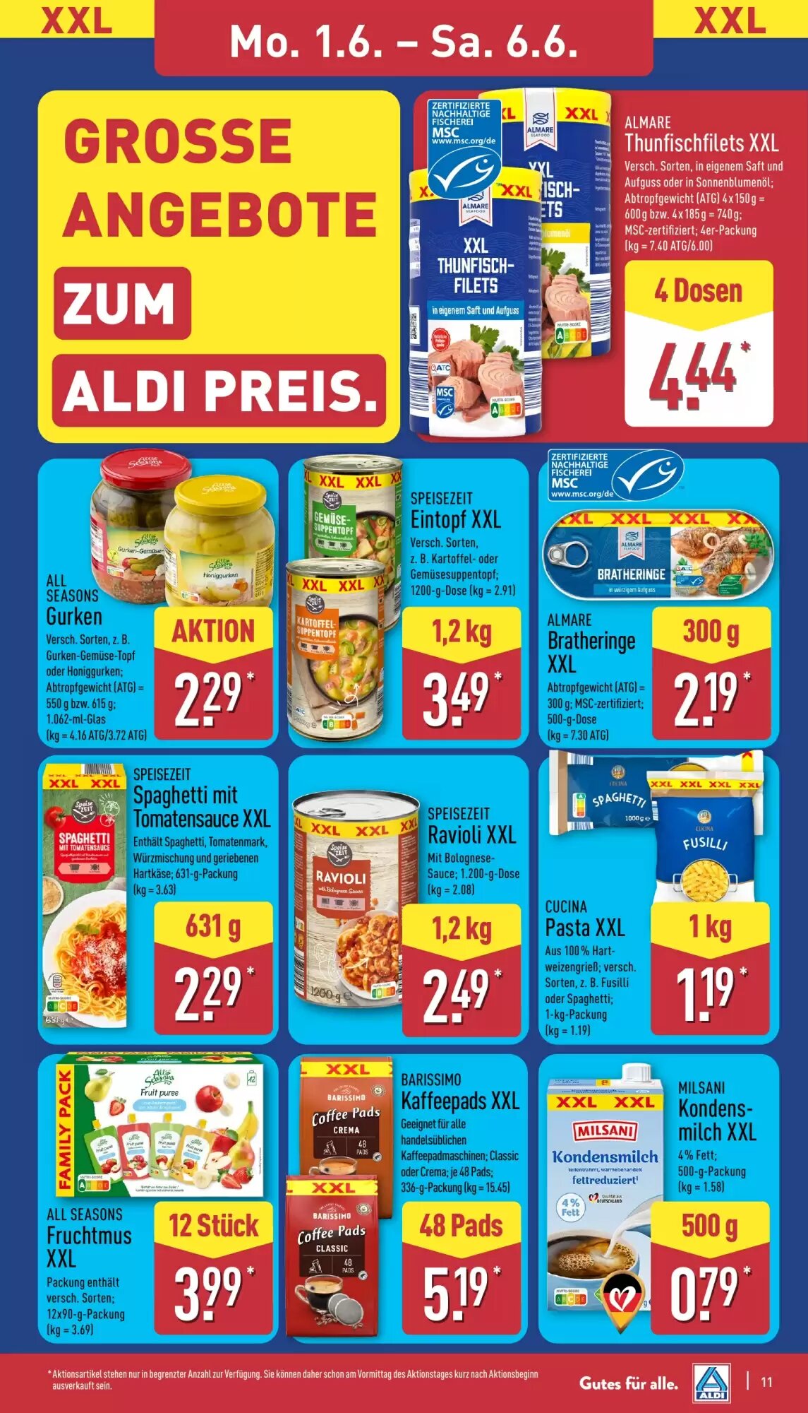 Aldi Nord Prospekt (ab 01.06.2026) zum Blättern - Seite 11