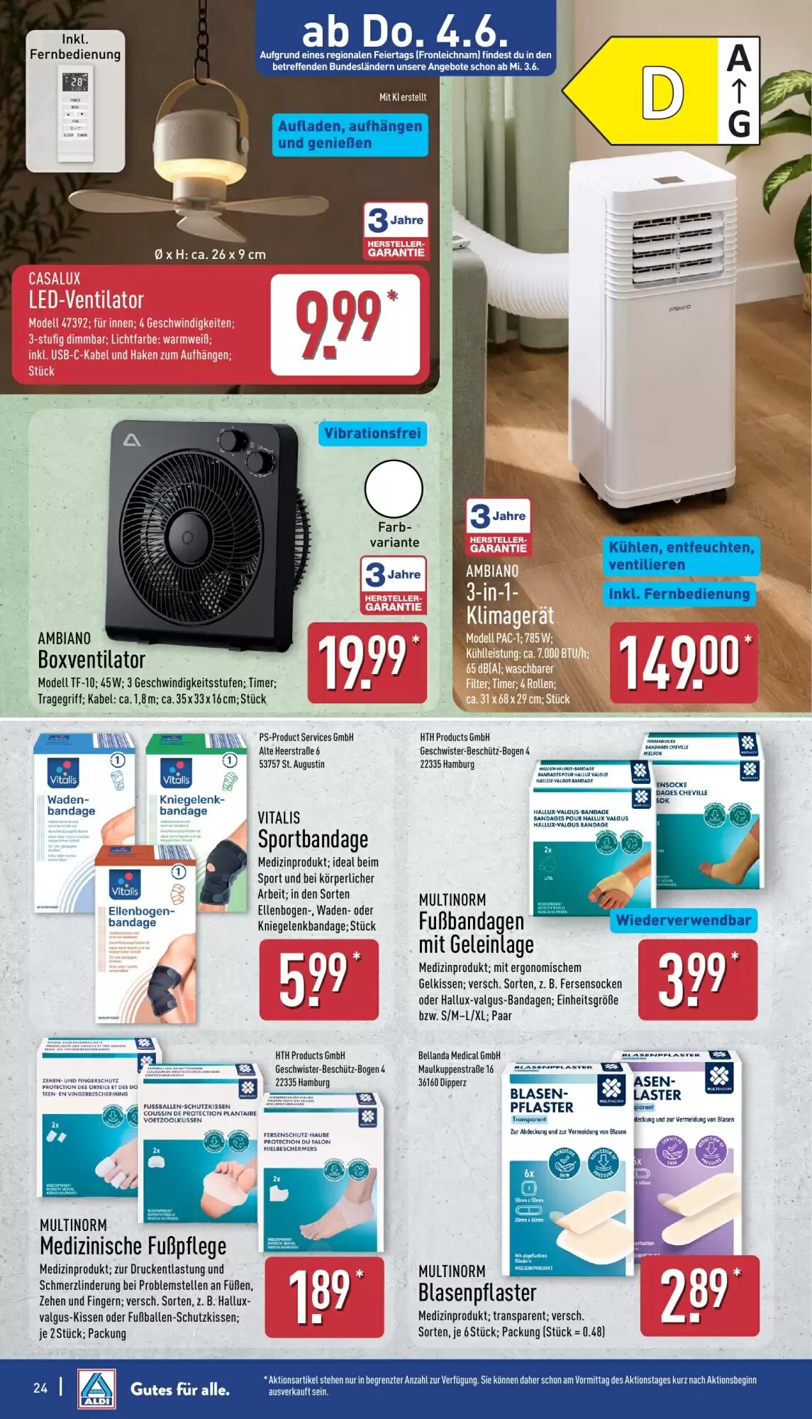 Aldi Nord Prospekt (ab 01.06.2026) zum Blättern - Seite 24