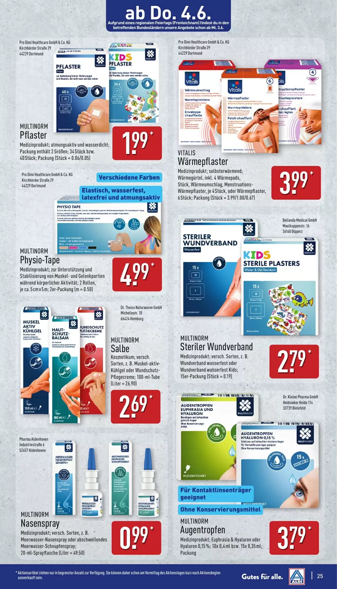 Aldi Nord Prospekt (ab 01.06.2026) zum Blättern - Seite 25