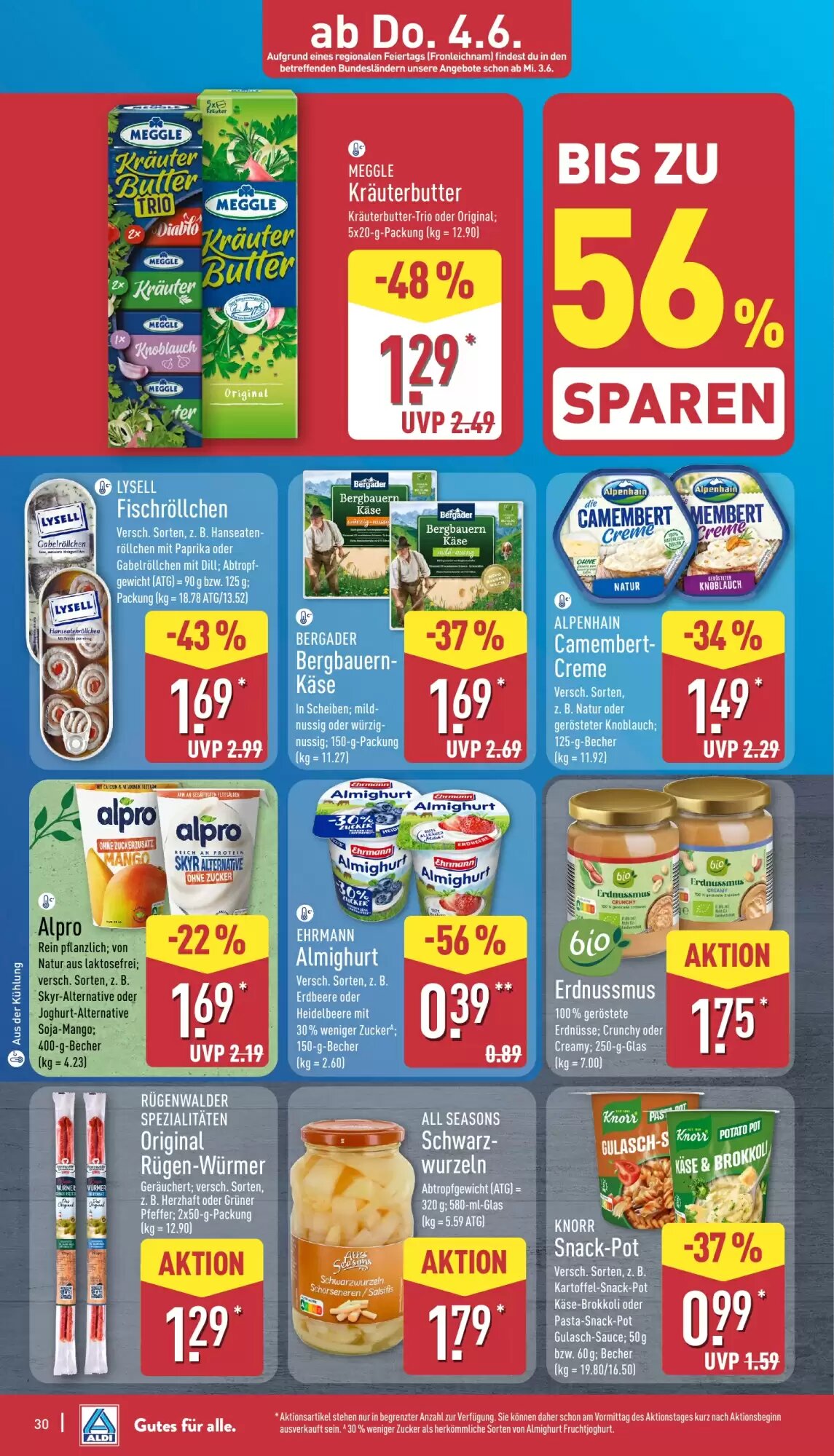 Aldi Nord Prospekt (ab 01.06.2026) zum Blättern - Seite 30