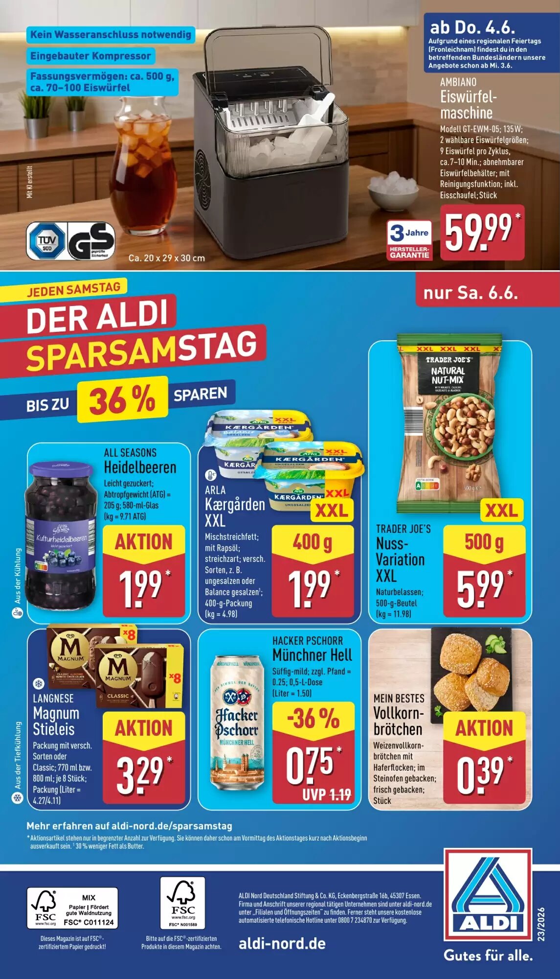 Aldi Nord Prospekt (ab 01.06.2026) zum Blättern - Seite 32