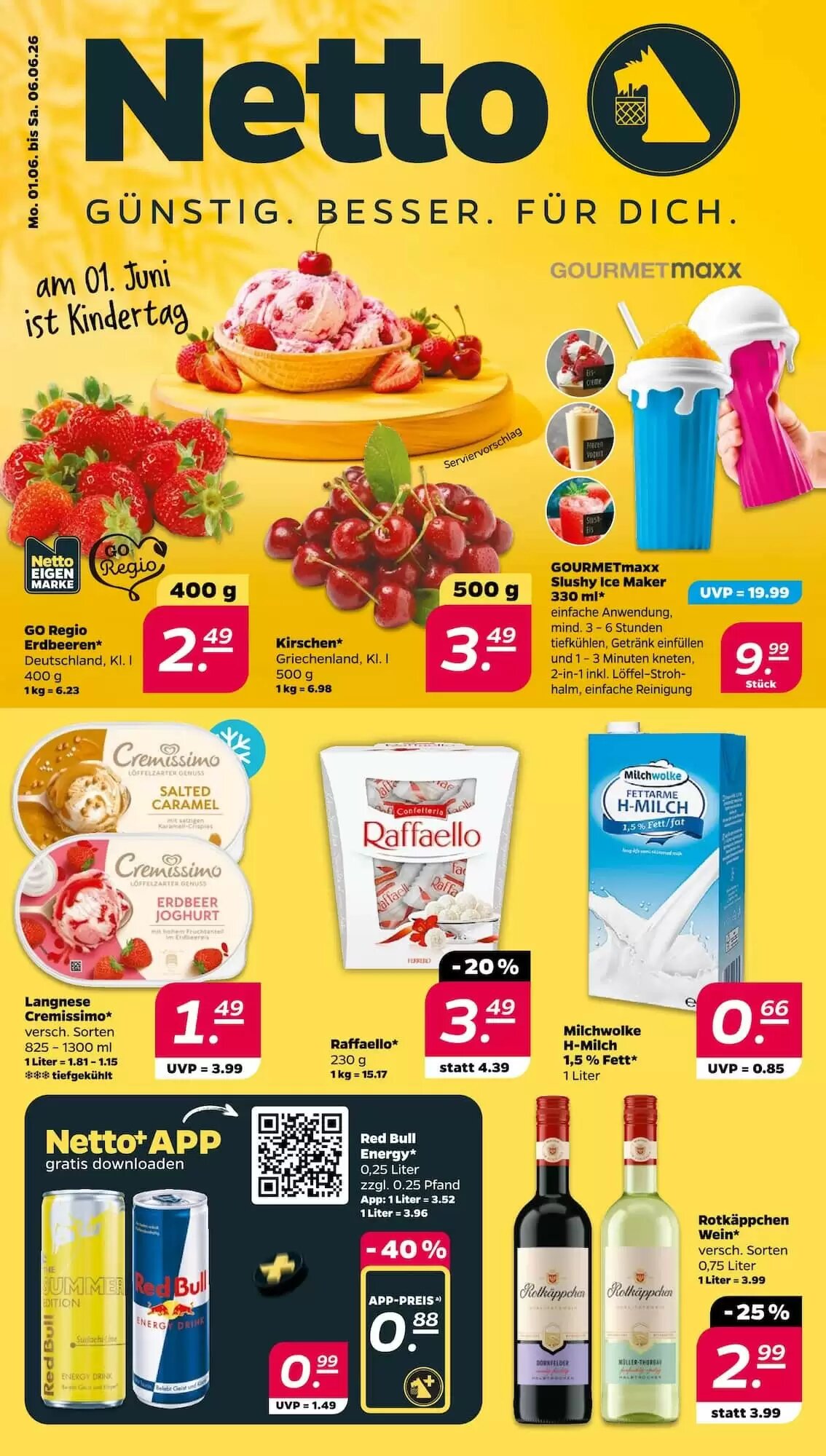 NETTO Prospekt (ab 01.06.2026) zum Blättern - Seite 1
