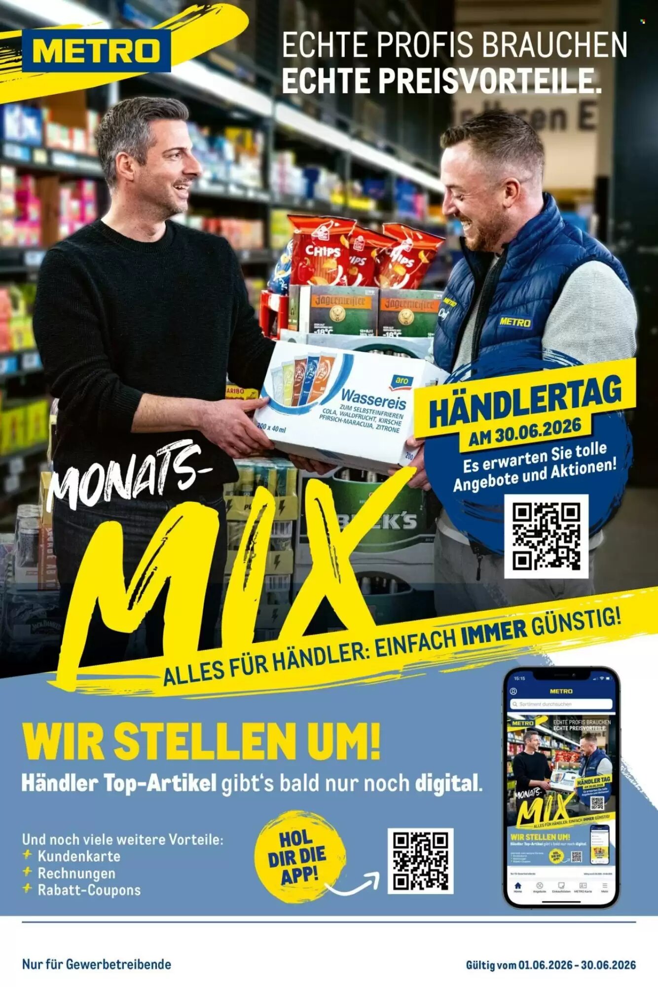 METRO Prospekt (ab 01.06.2026) zum Blättern - Seite 1
