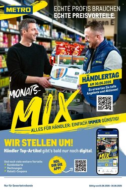 METRO Prospekt (ab 01.06.2026) zum Blättern