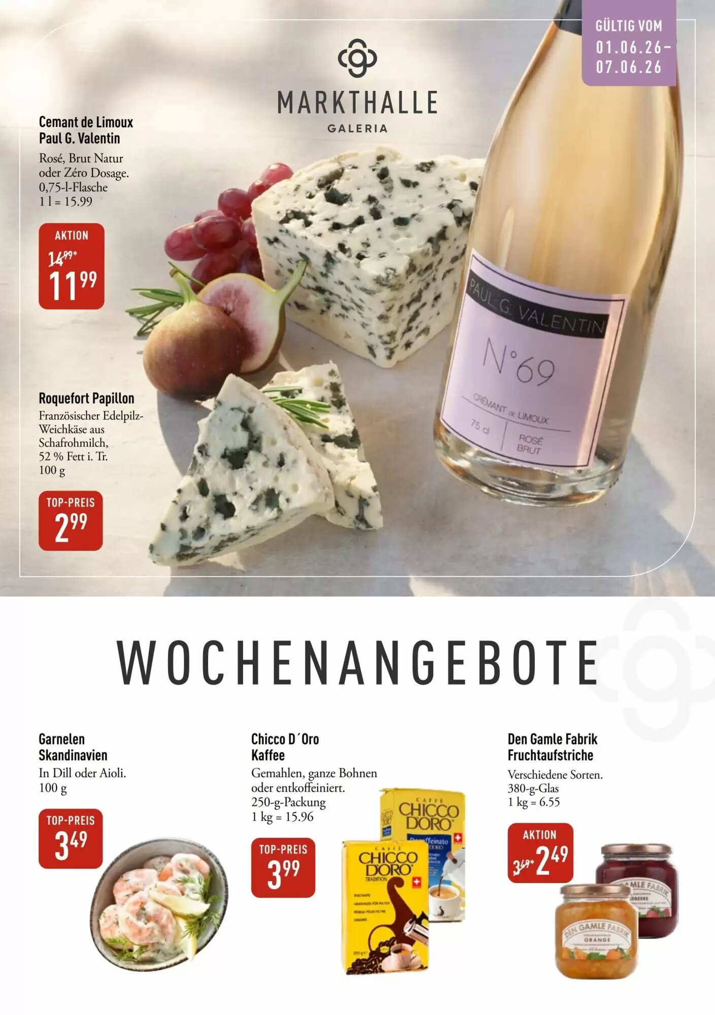 Galeria Markthalle Prospekt (ab 01.06.2026) zum Blättern - Seite 1