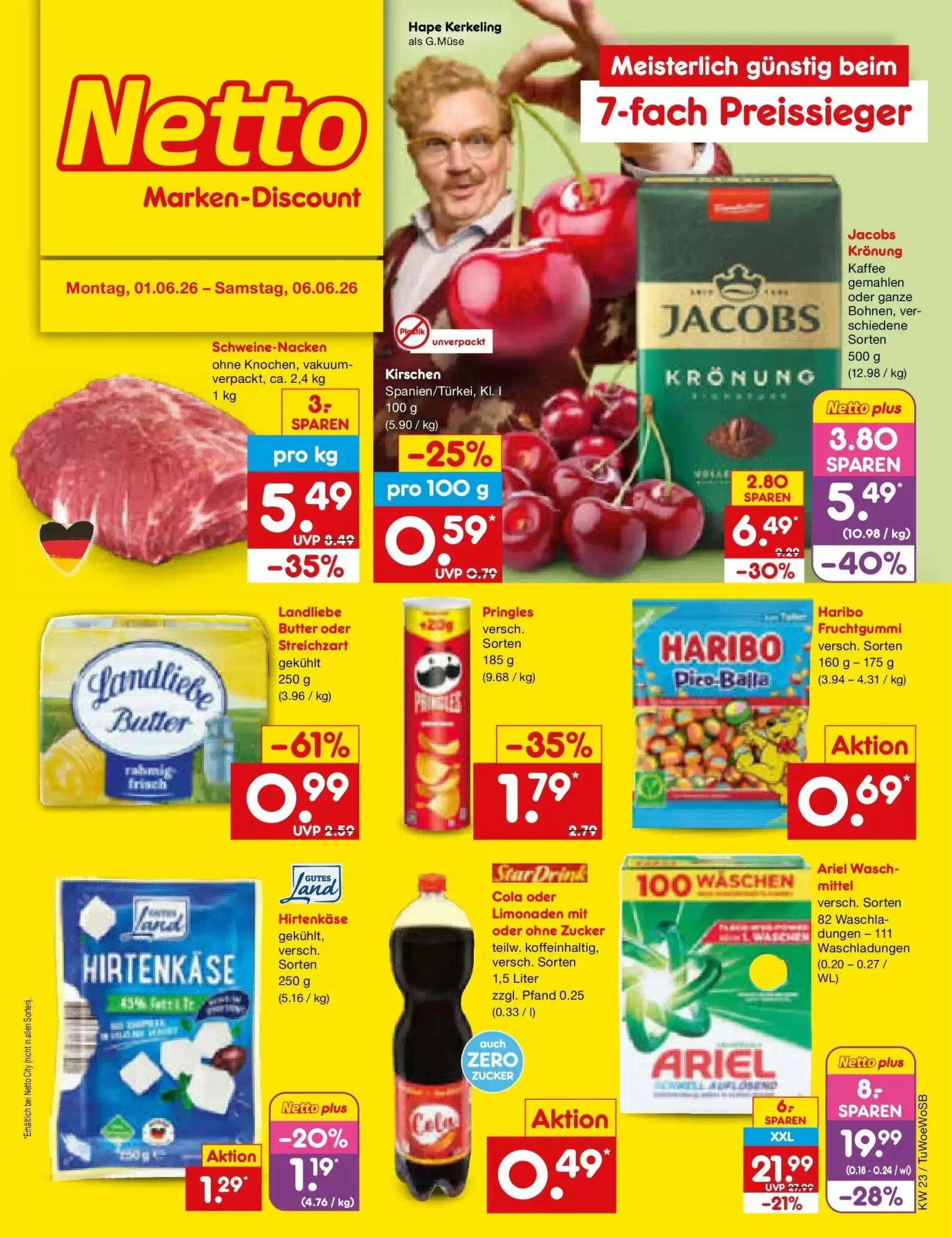 Netto Marken-Discount Prospekt (ab 01.06.2026) zum Blättern - Seite 1