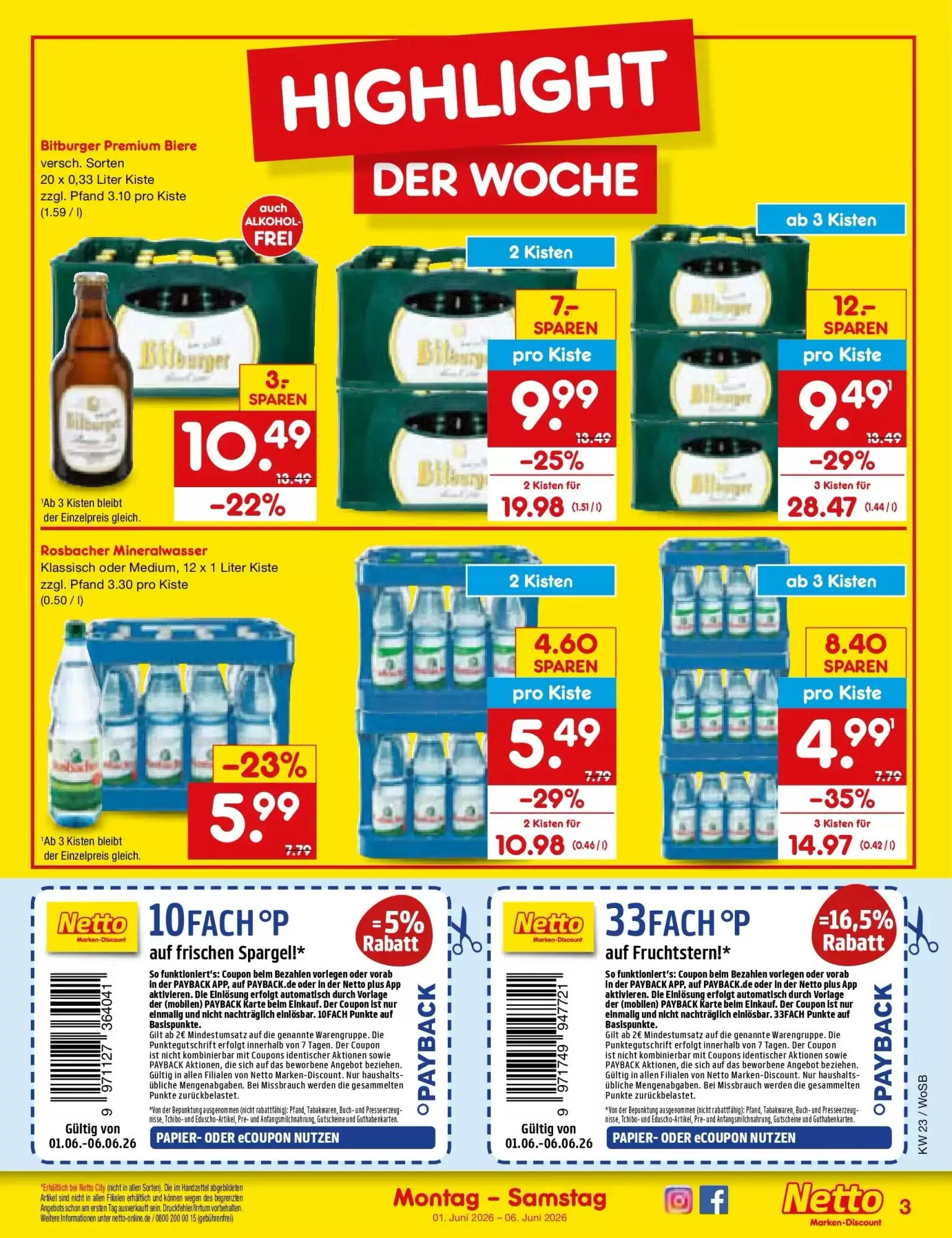 Netto Marken-Discount Prospekt (ab 01.06.2026) zum Blättern - Seite 3