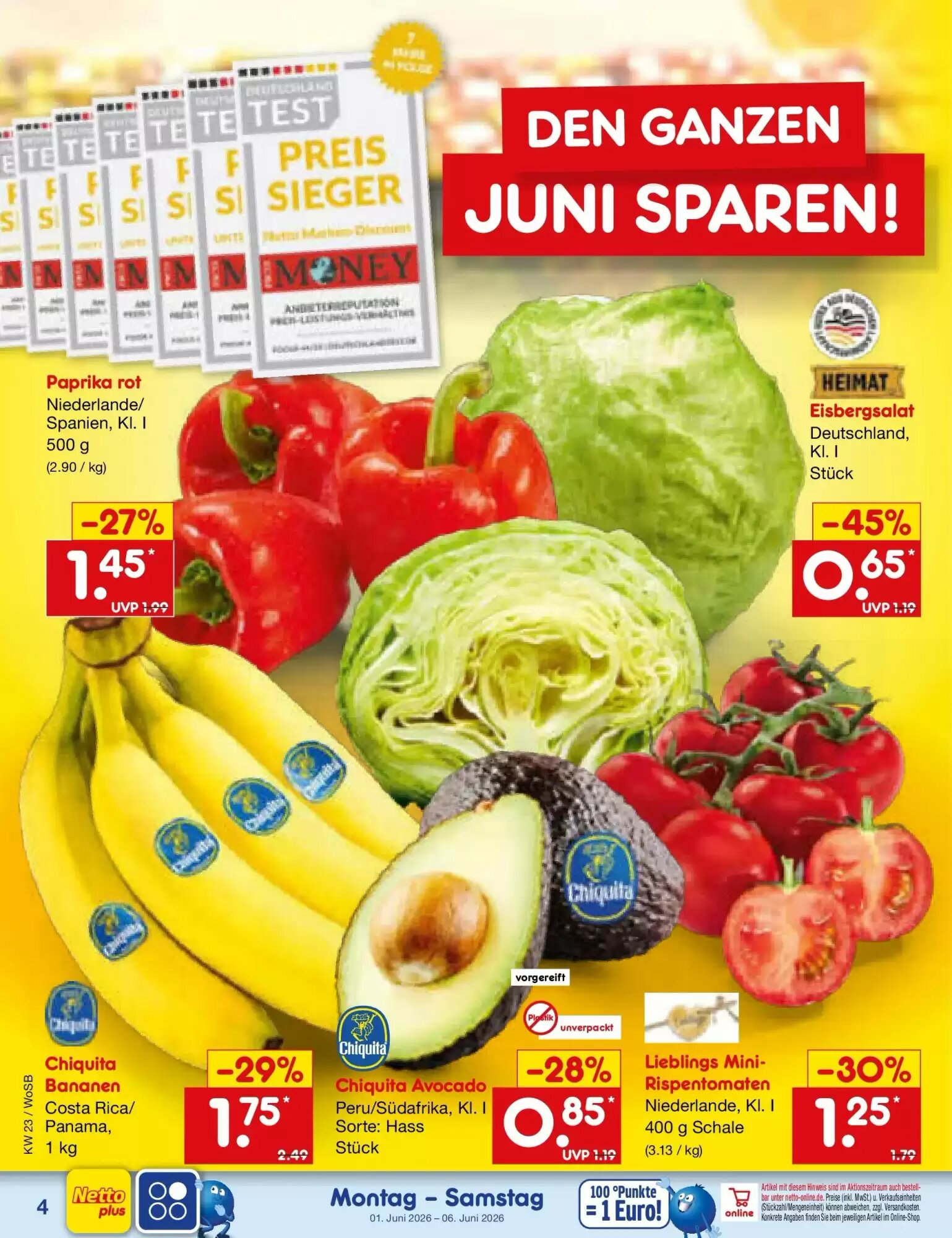 Netto Marken-Discount Prospekt (ab 01.06.2026) zum Blättern - Seite 4