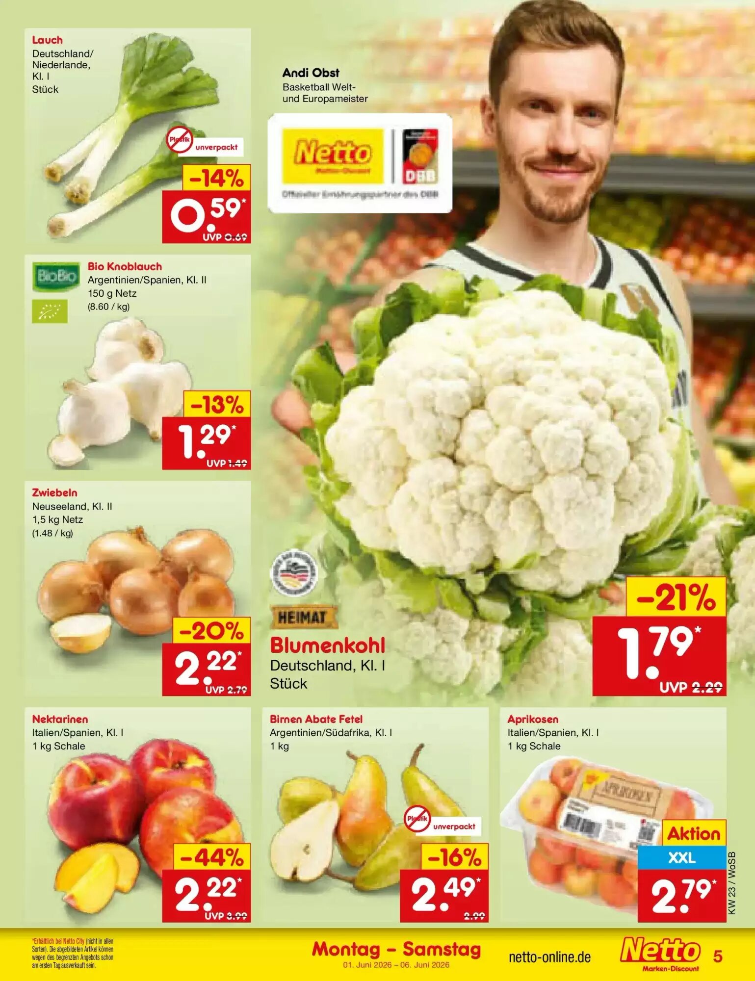 Netto Marken-Discount Prospekt (ab 01.06.2026) zum Blättern - Seite 5