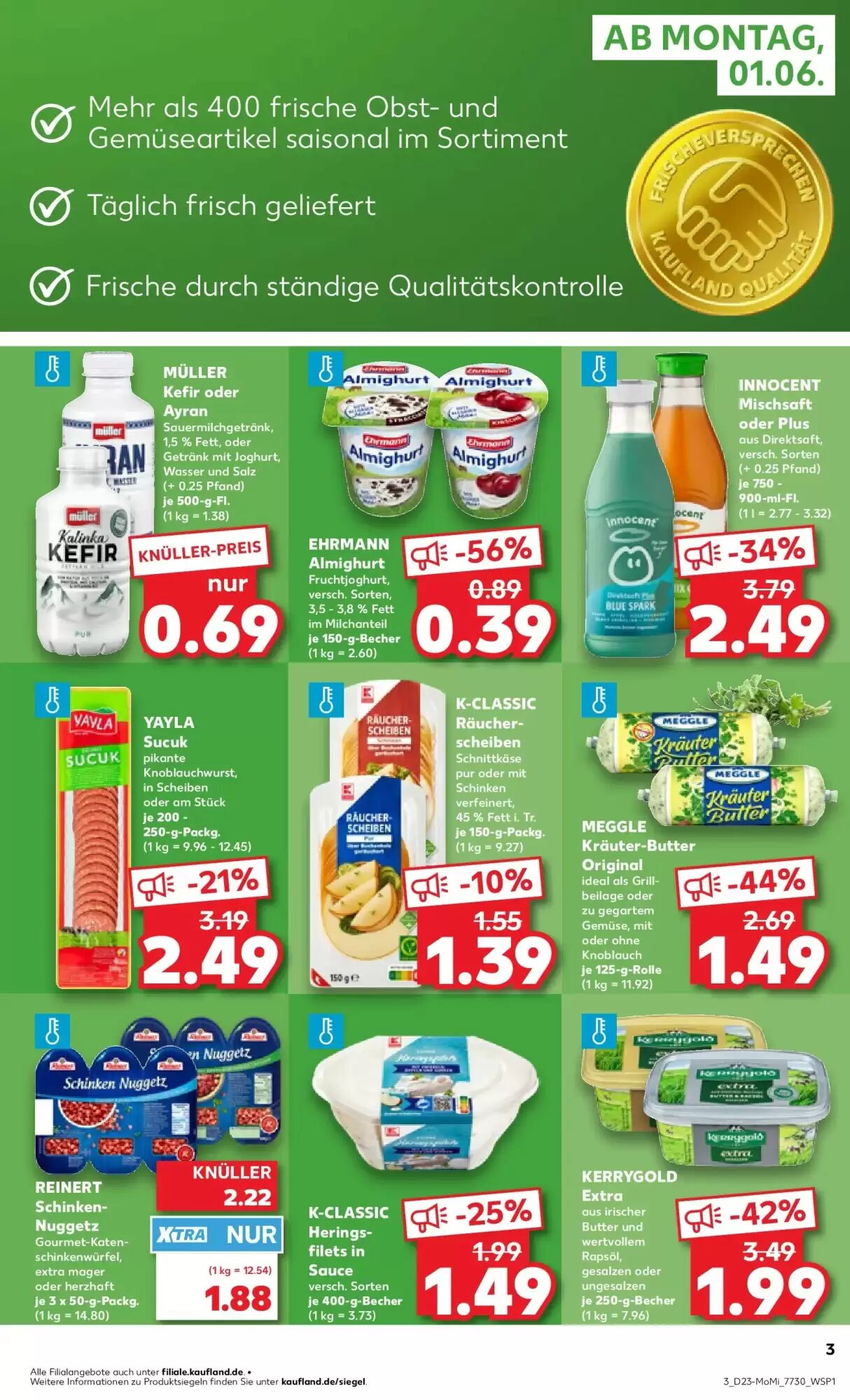 Kaufland Prospekt (ab 01.06.2026) zum Blättern - Seite 3