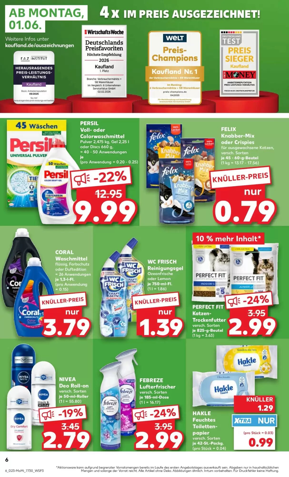 Kaufland Prospekt (ab 01.06.2026) zum Blättern - Seite 6