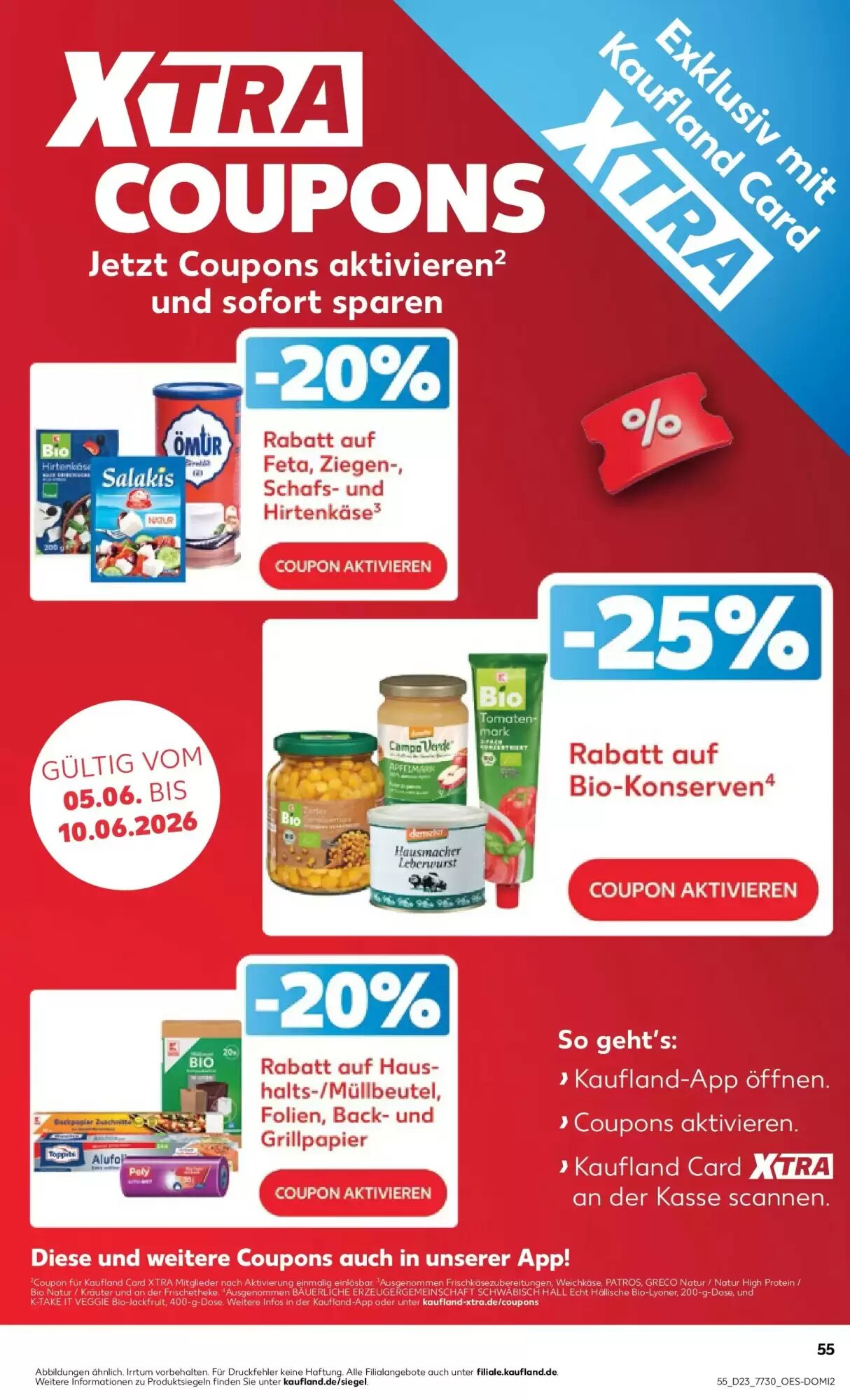 Kaufland Prospekt (ab 01.06.2026) zum Blättern - Seite 62
