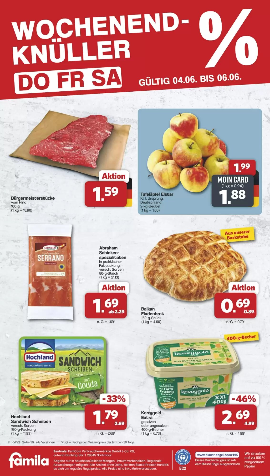 Famila Nord West Prospekt (ab 01.06.2026) zum Blättern - Seite 36