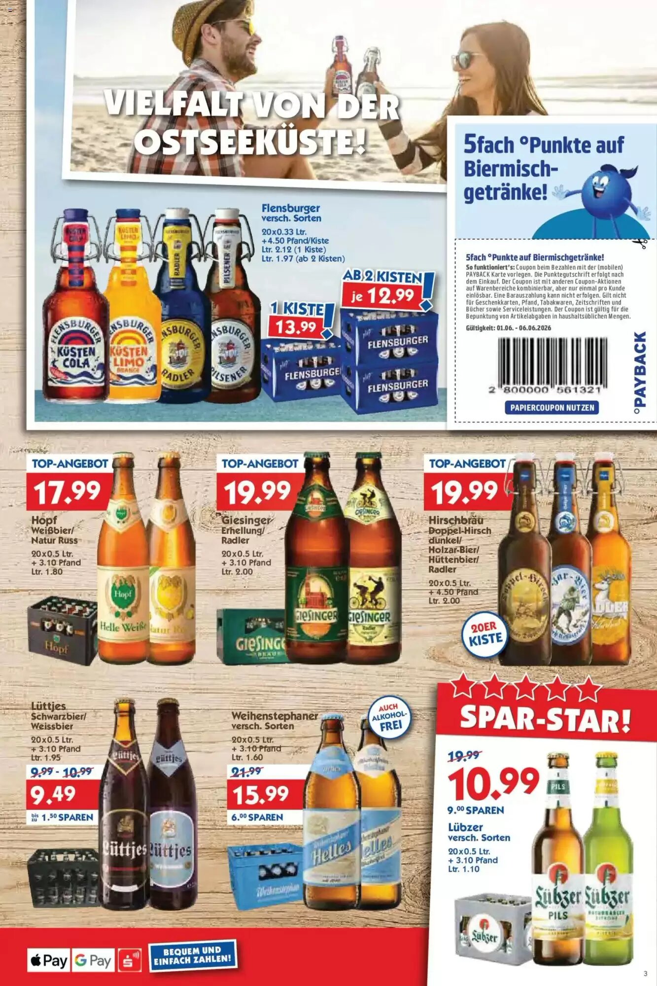Hol'ab Getränkemarkt Prospekt (ab 01.06.2026) zum Blättern - Seite 3