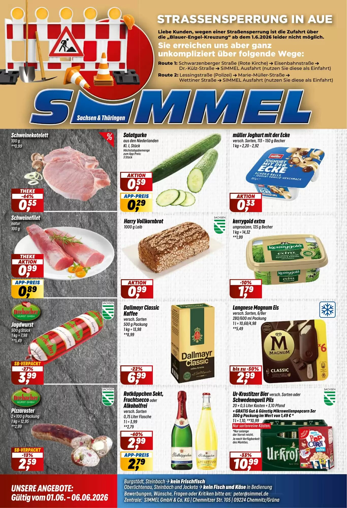 Simmel Prospekt (ab 01.06.2026) zum Blättern - Seite 1