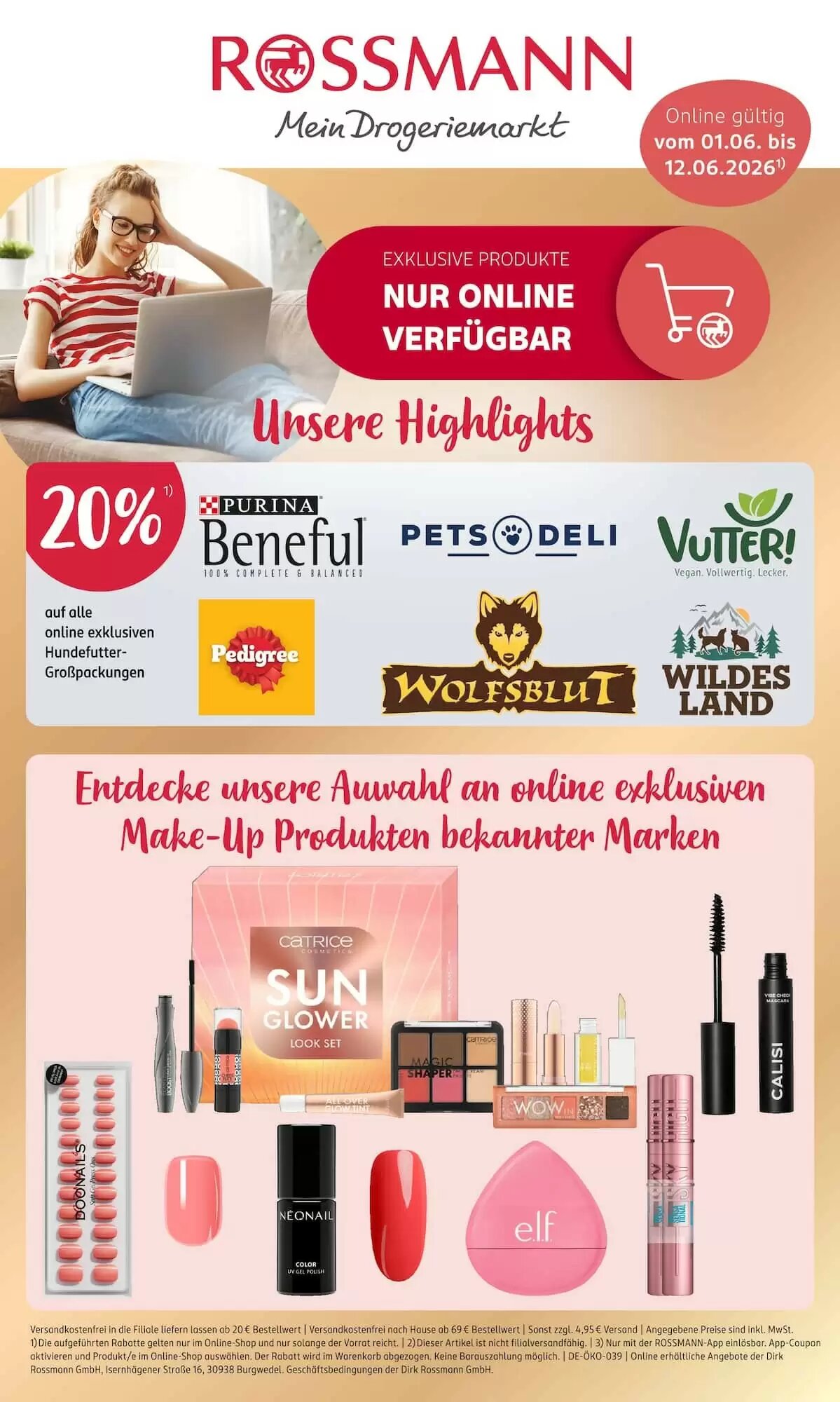 Rossmann Prospekt (ab 01.06.2026) zum Blättern - Seite 1