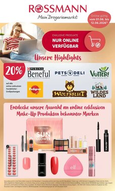 Rossmann Prospekt (ab 01.06.2026) zum Blättern