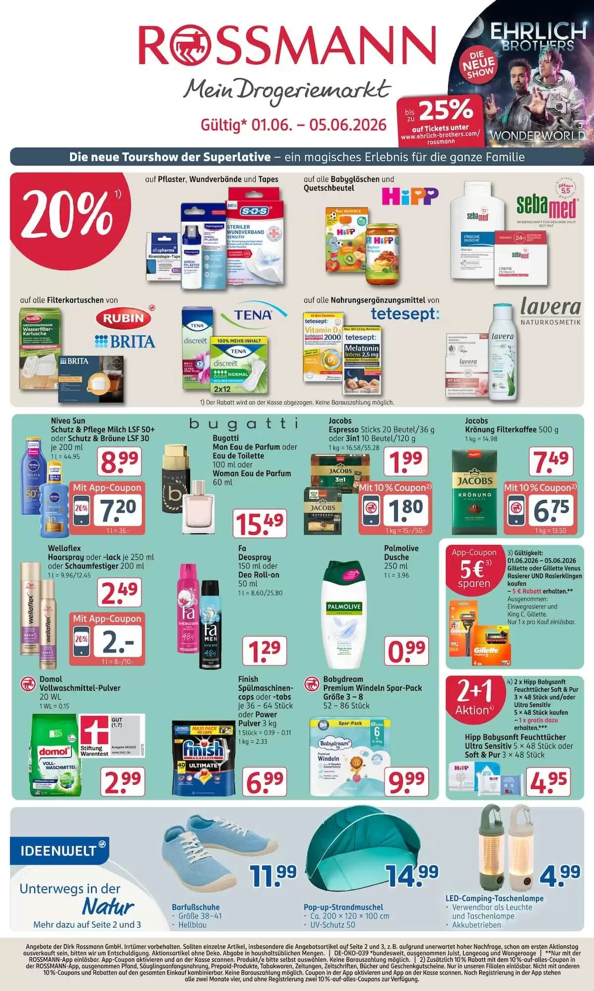 Rossmann Prospekt (ab 01.06.2026) zum Blättern - Seite 1