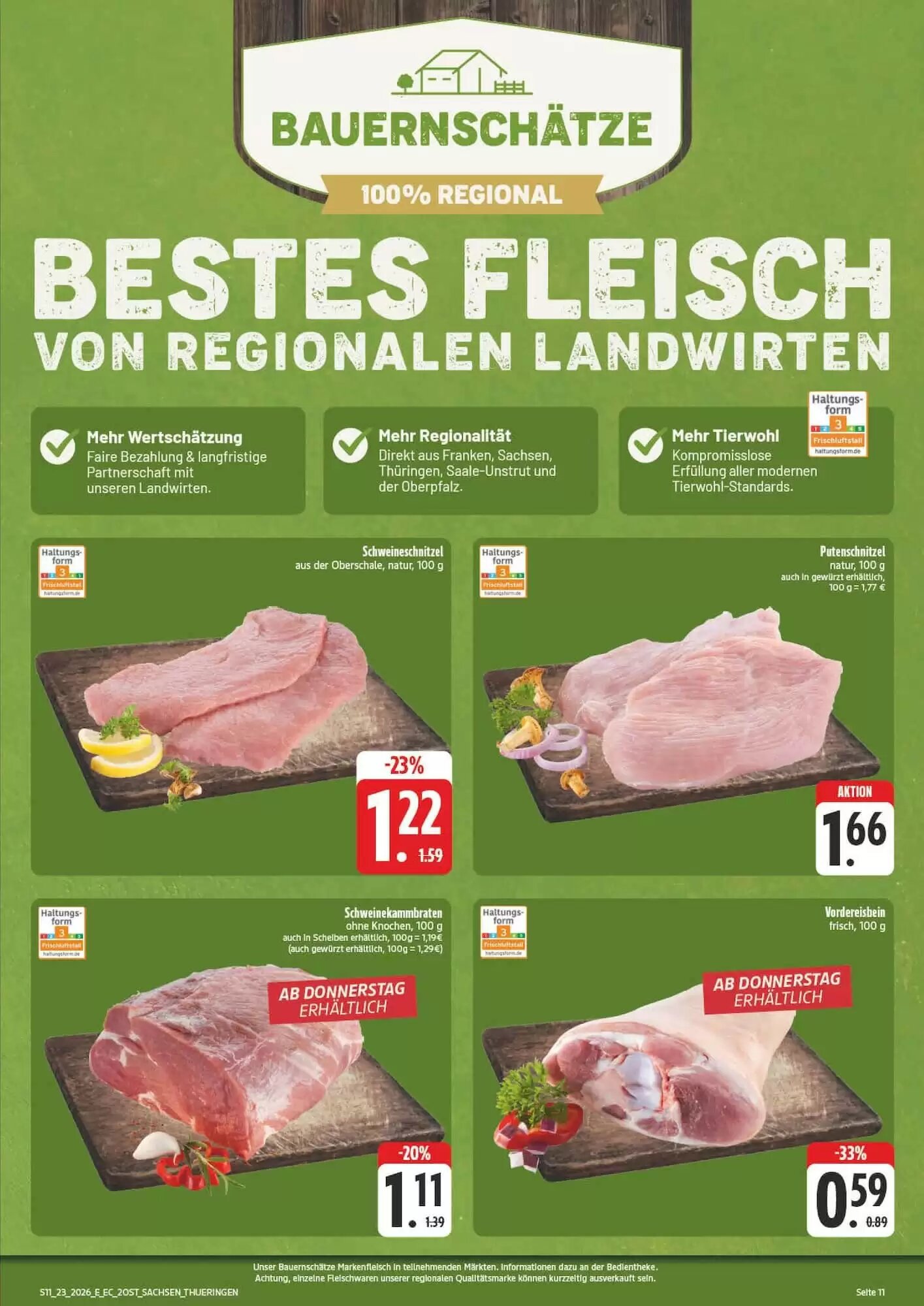 Edeka Aktiv Markt Prospekt (ab 01.06.2026) zum Blättern - Seite 11