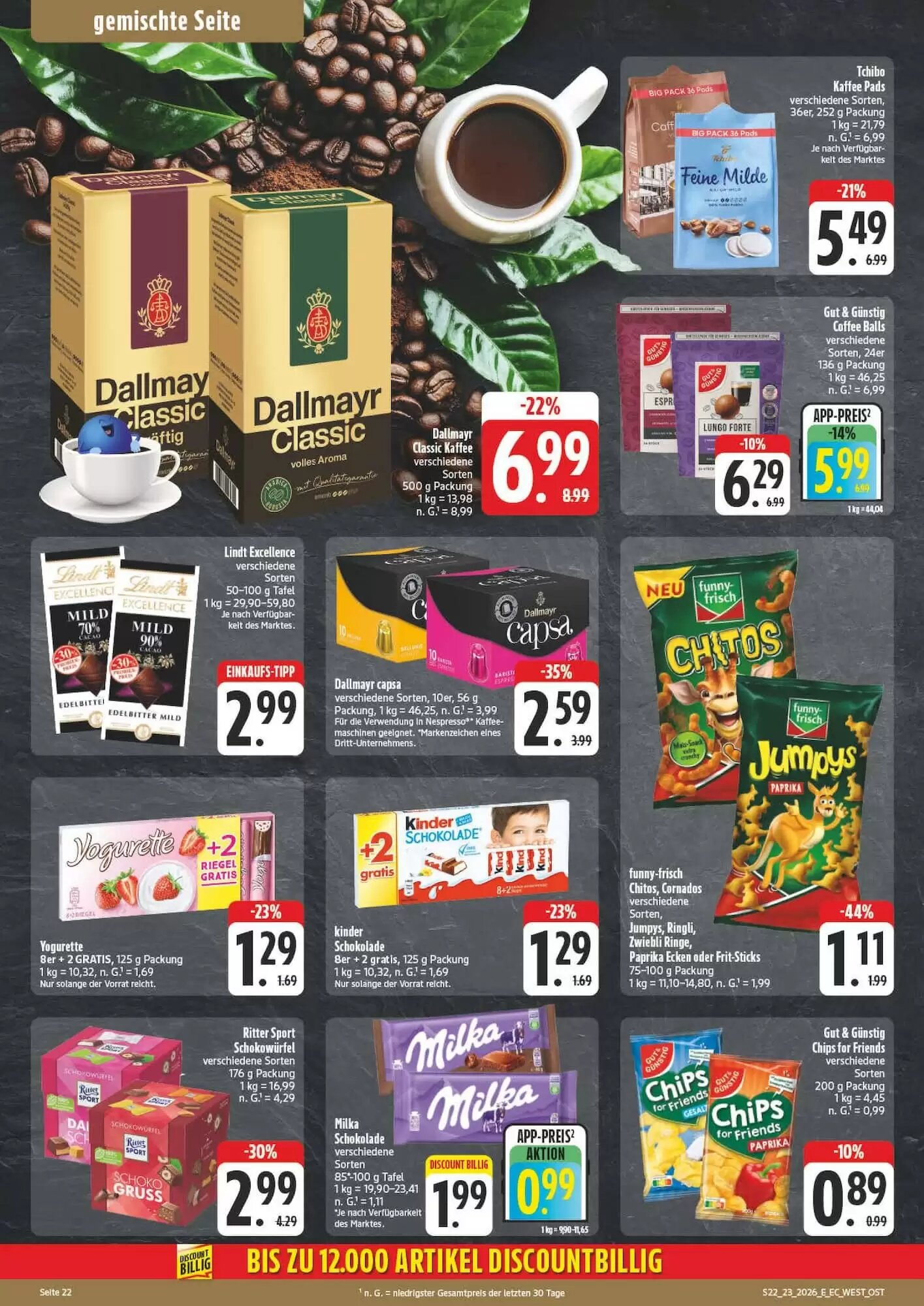 Edeka Aktiv Markt Prospekt (ab 01.06.2026) zum Blättern - Seite 22