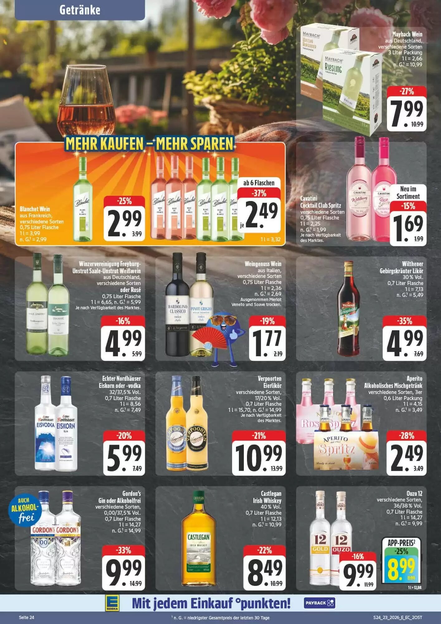 Edeka Aktiv Markt Prospekt (ab 01.06.2026) zum Blättern - Seite 24