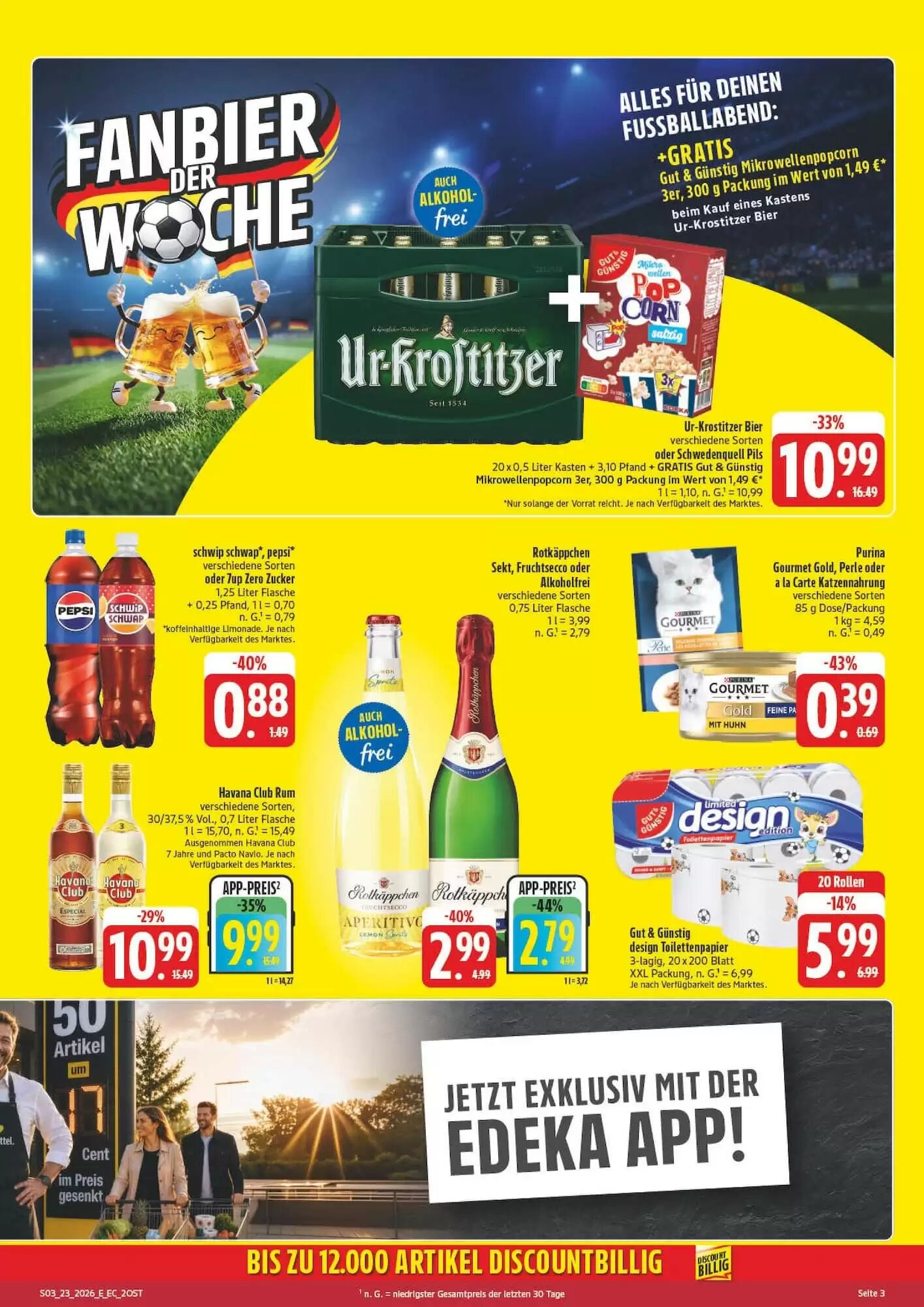 Edeka Aktiv Markt Prospekt (ab 01.06.2026) zum Blättern - Seite 3