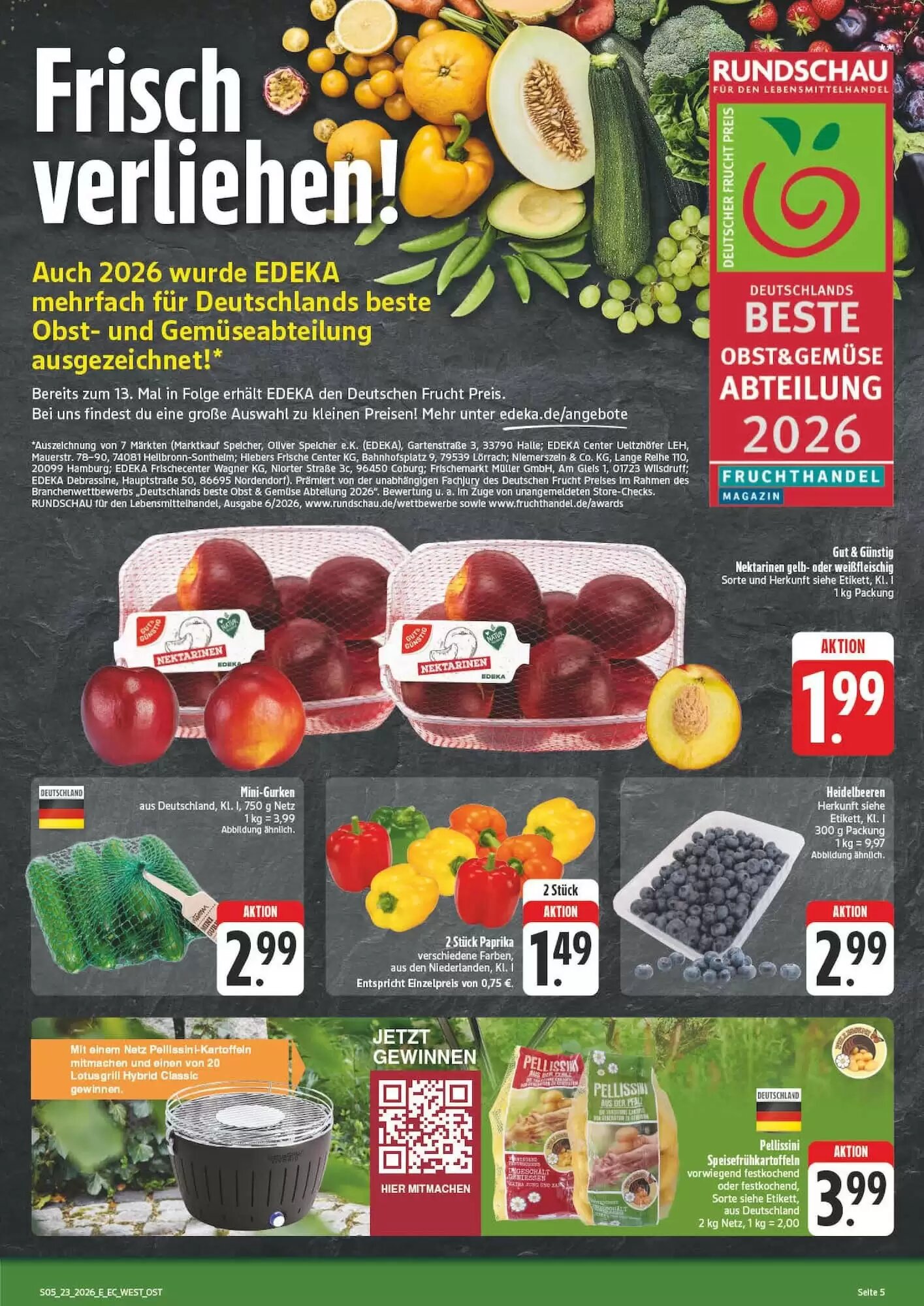 Edeka Aktiv Markt Prospekt (ab 01.06.2026) zum Blättern - Seite 5