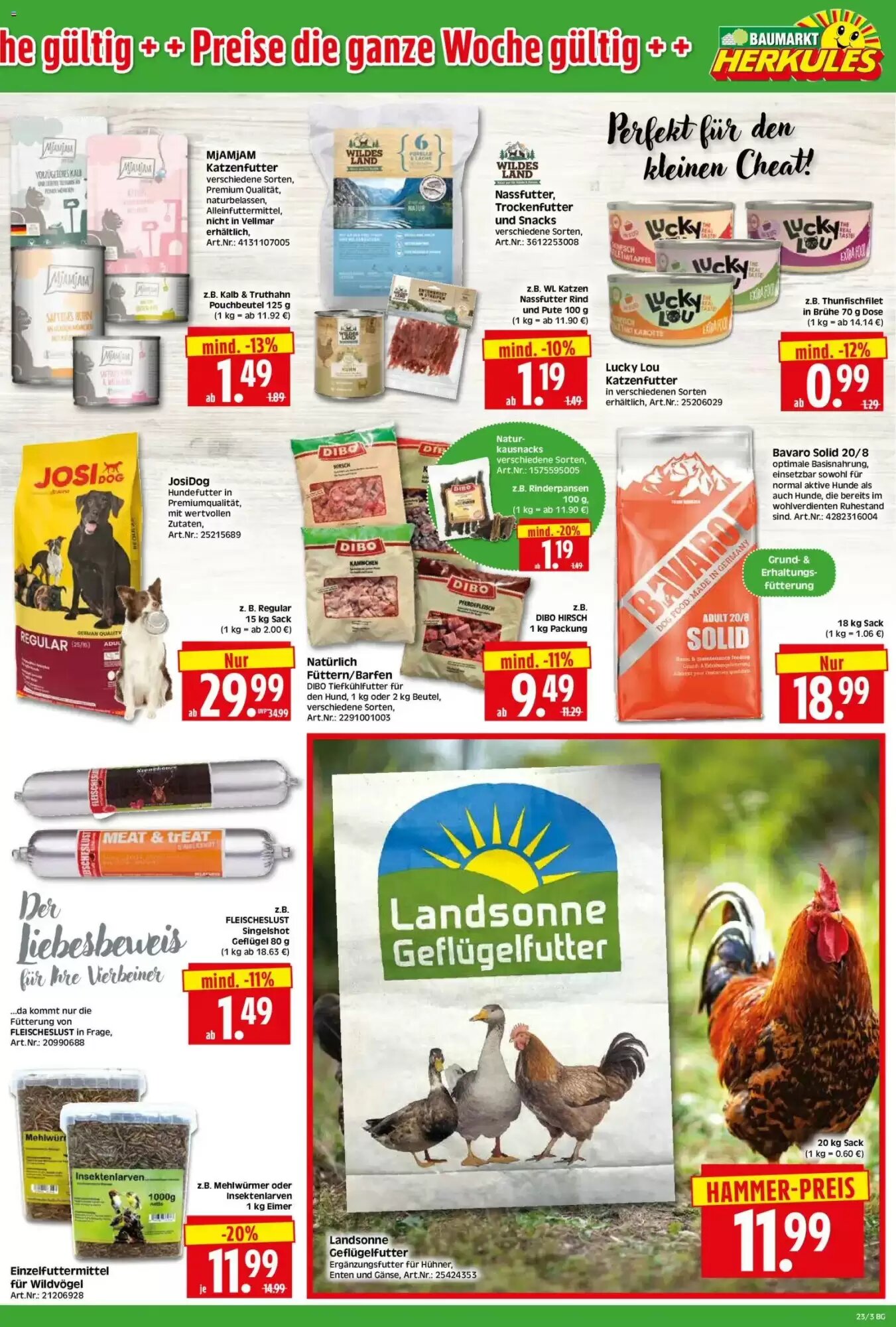 Herkules Baumarkt Prospekt (ab 01.06.2026) zum Blättern - Seite 3