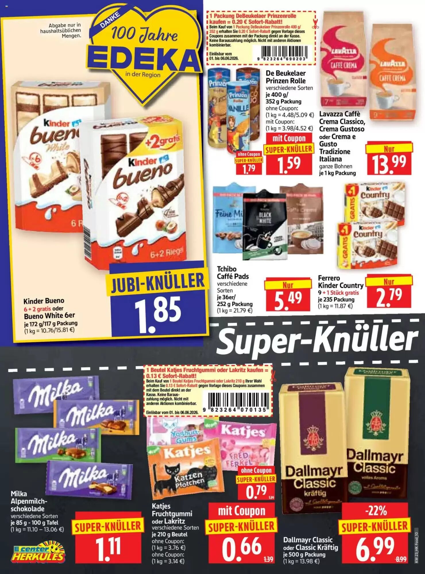 Edeka Herkules Prospekt (ab 01.06.2026) zum Blättern - Seite 10