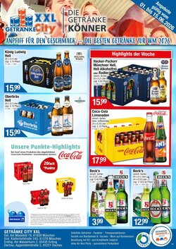 Getränke City Prospekt (ab 01.06.2026) zum Blättern