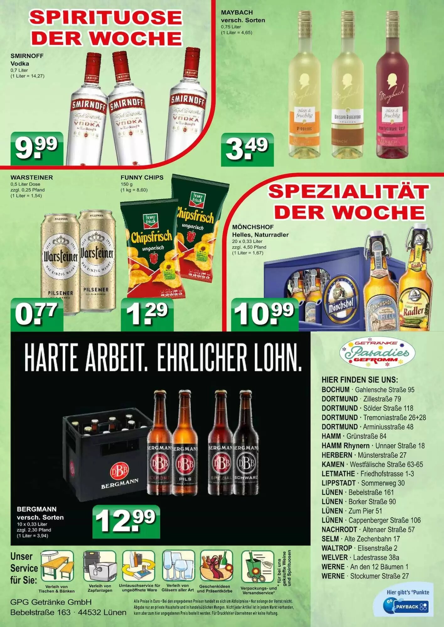 Getränkeparadies Gefromm Prospekt (ab 01.06.2026) zum Blättern - Seite 4