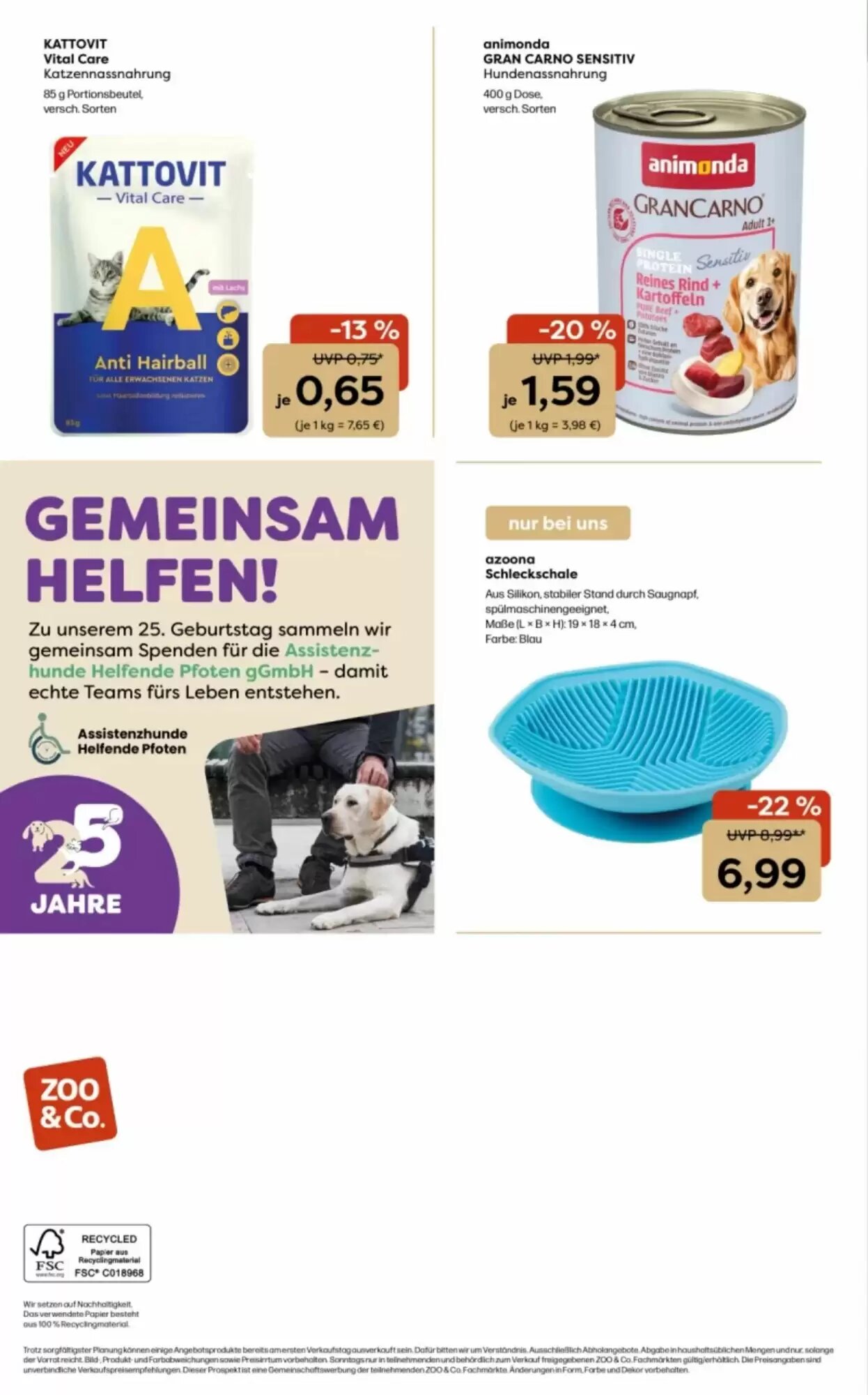 Zoo & Co Prospekt (ab 01.06.2026) zum Blättern - Seite 12