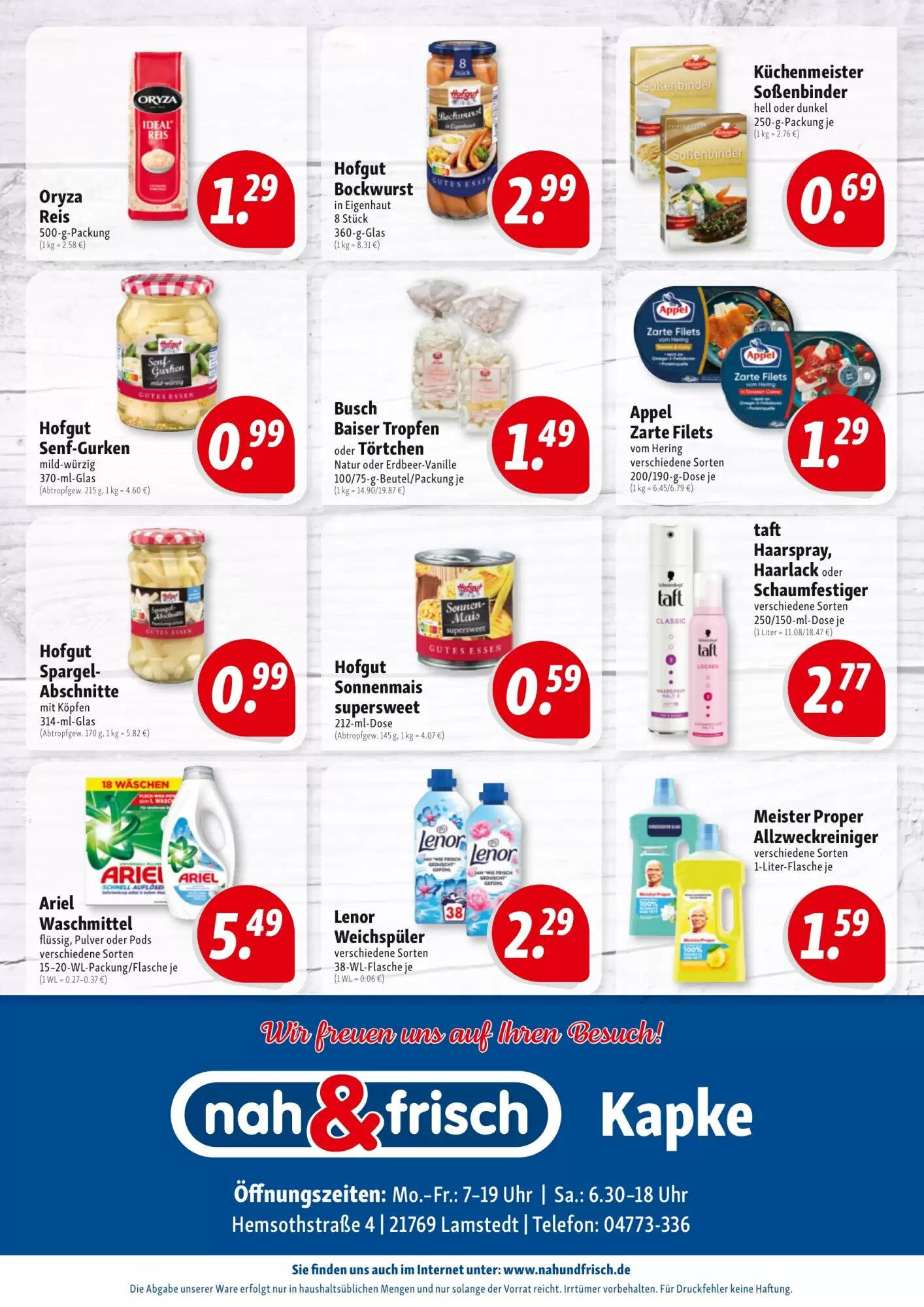 Nah & Frisch Prospekt (ab 01.06.2026) zum Blättern - Seite 12