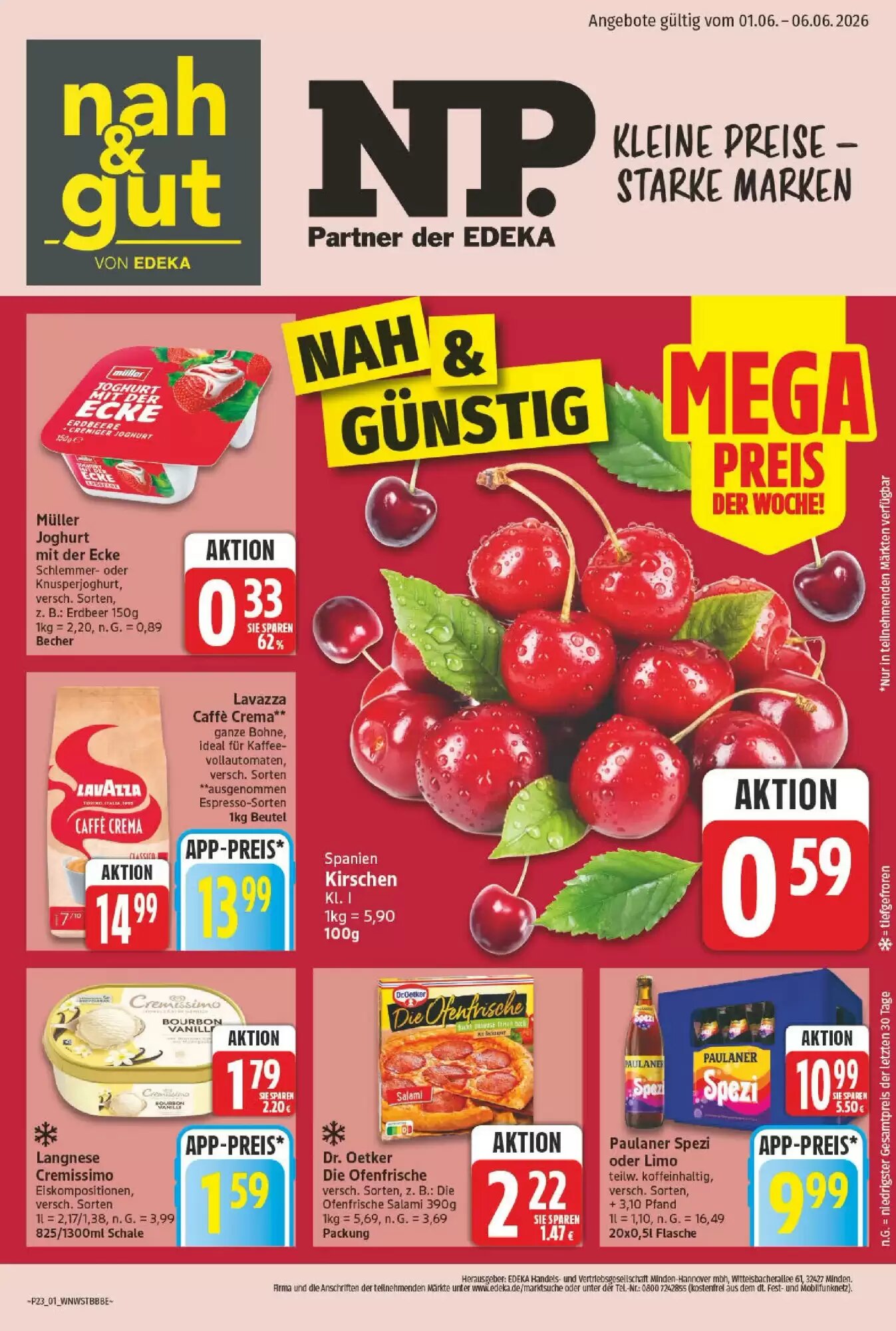 NP Discount Prospekt (ab 01.06.2026) zum Blättern - Seite 1