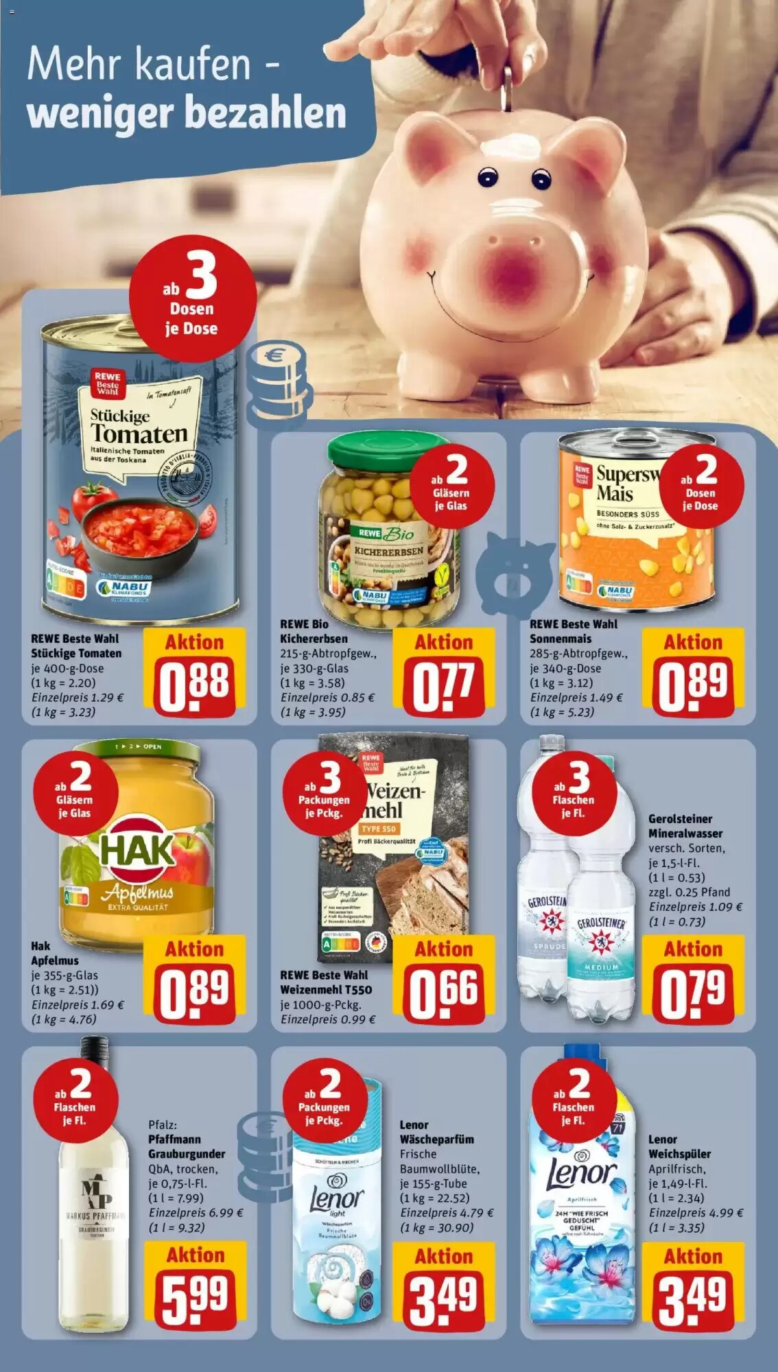 REWE Kaufpark Prospekt (ab 01.06.2026) zum Blättern - Seite 16