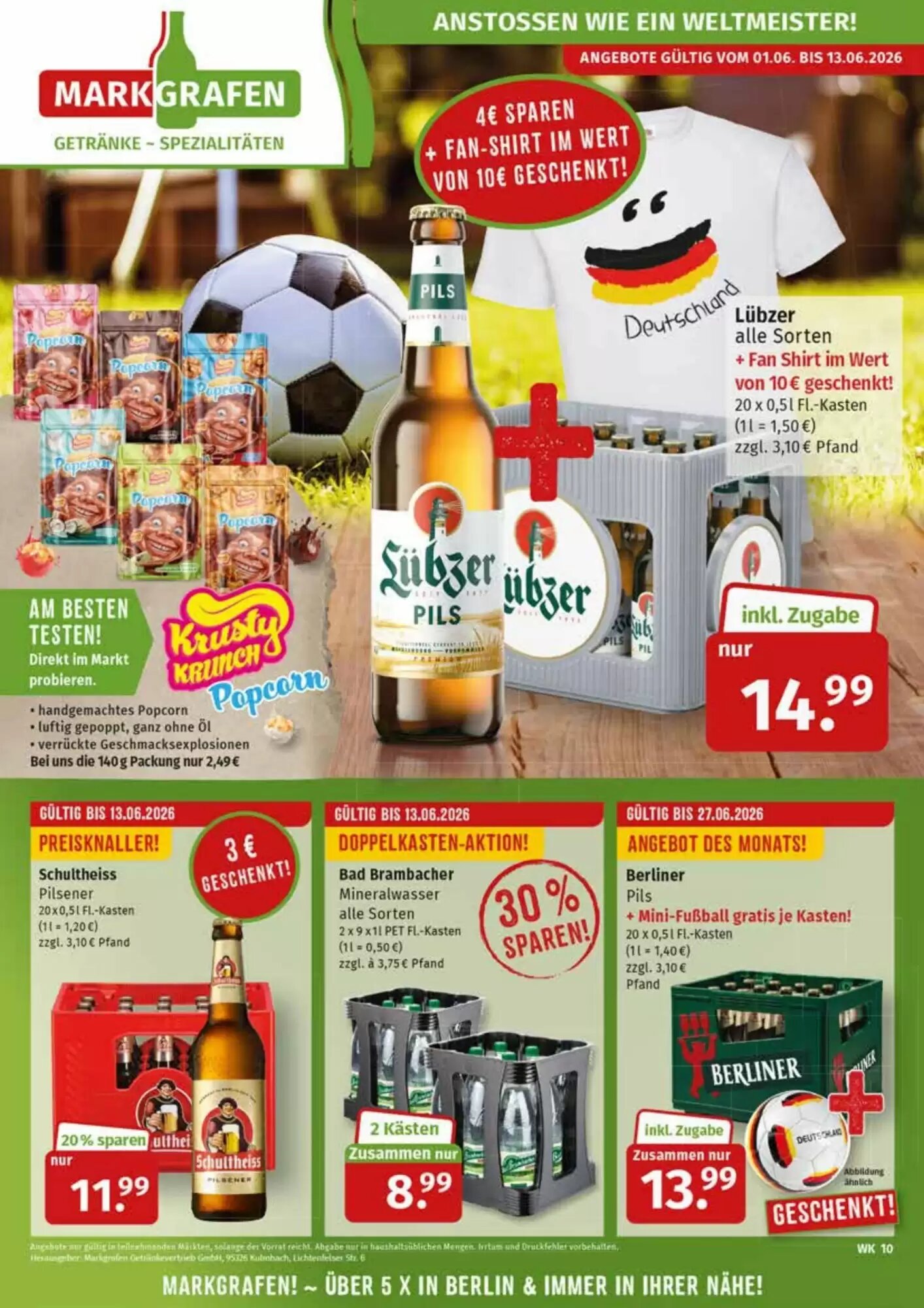 Markgrafen Prospekt (ab 01.06.2026) zum Blättern - Seite 1