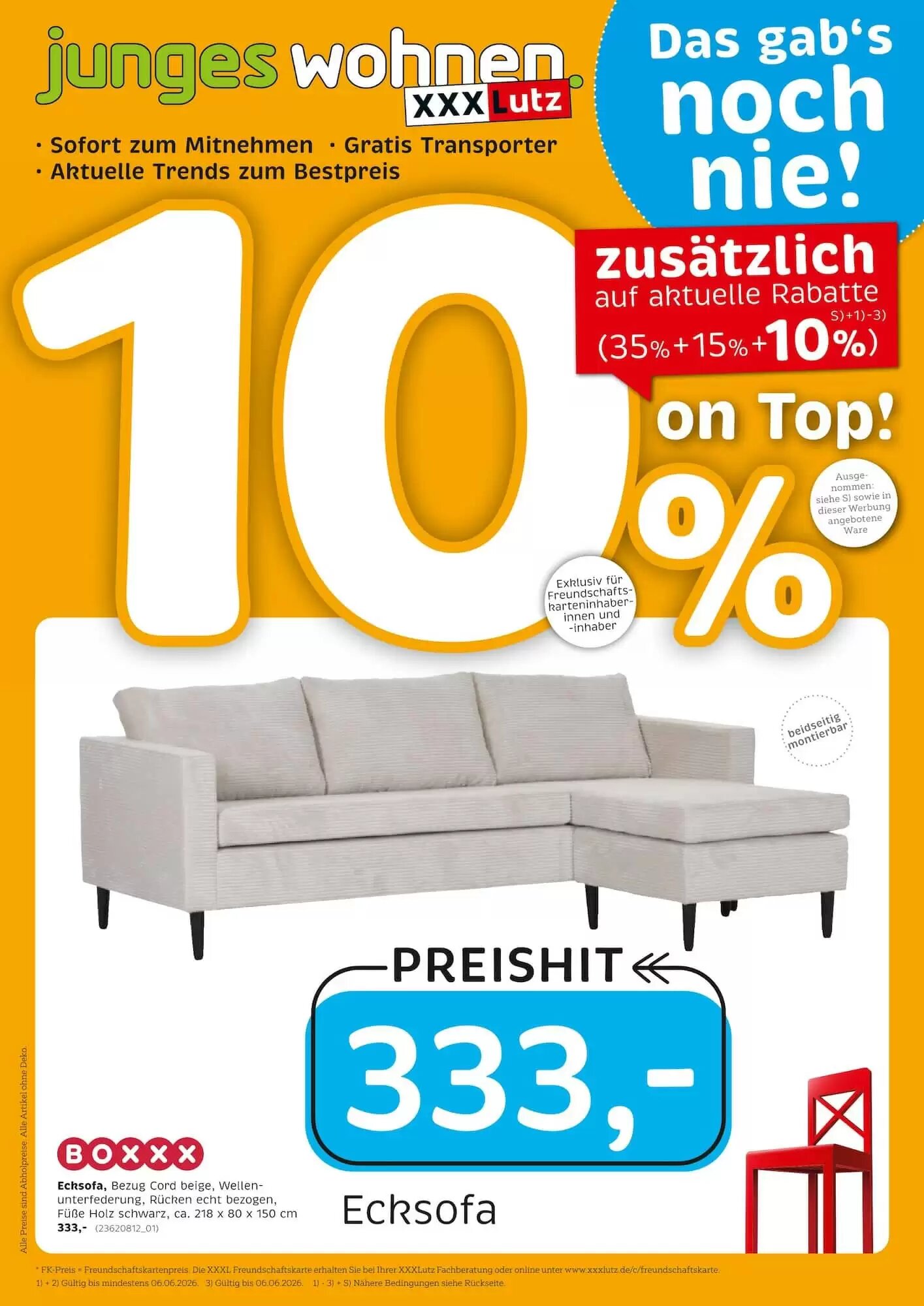 XXXLutz Prospekt (ab 01.06.2026) zum Blättern - Seite 1
