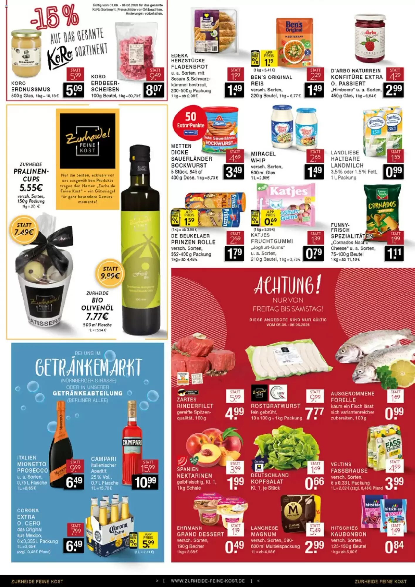 Edeka Zurheide Prospekt (ab 01.06.2026) zum Blättern - Seite 8