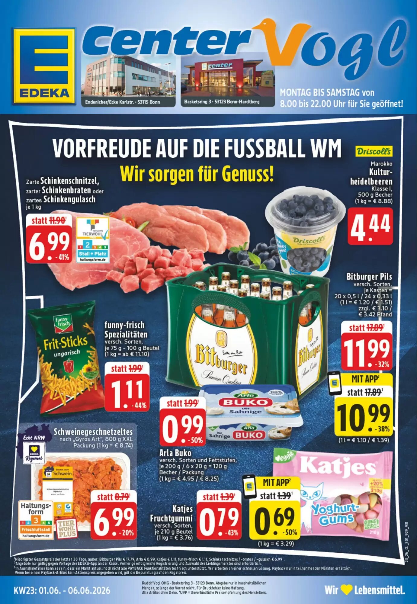 EDEKA Vogl Prospekt (ab 01.06.2026) zum Blättern - Seite 1