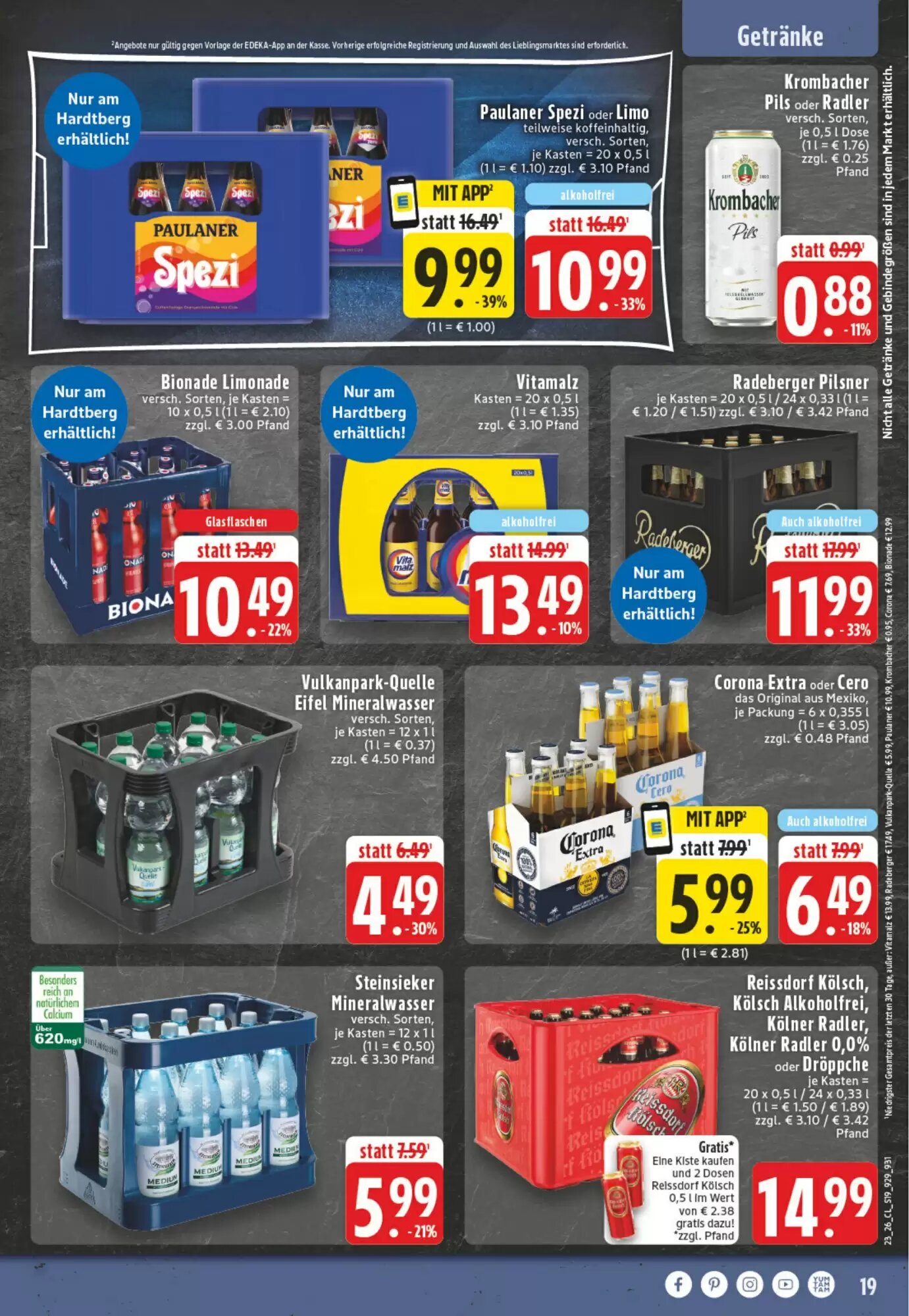 EDEKA Vogl Prospekt (ab 01.06.2026) zum Blättern - Seite 21