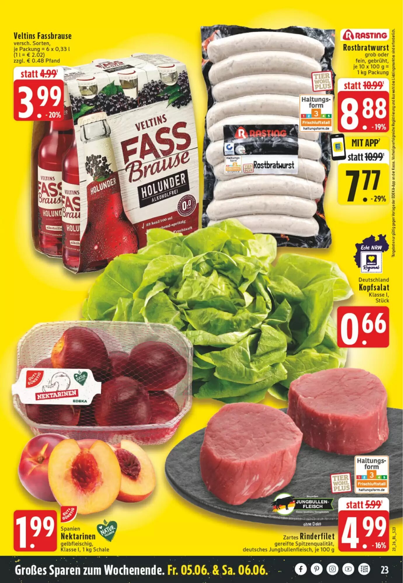 EDEKA Vogl Prospekt (ab 01.06.2026) zum Blättern - Seite 25