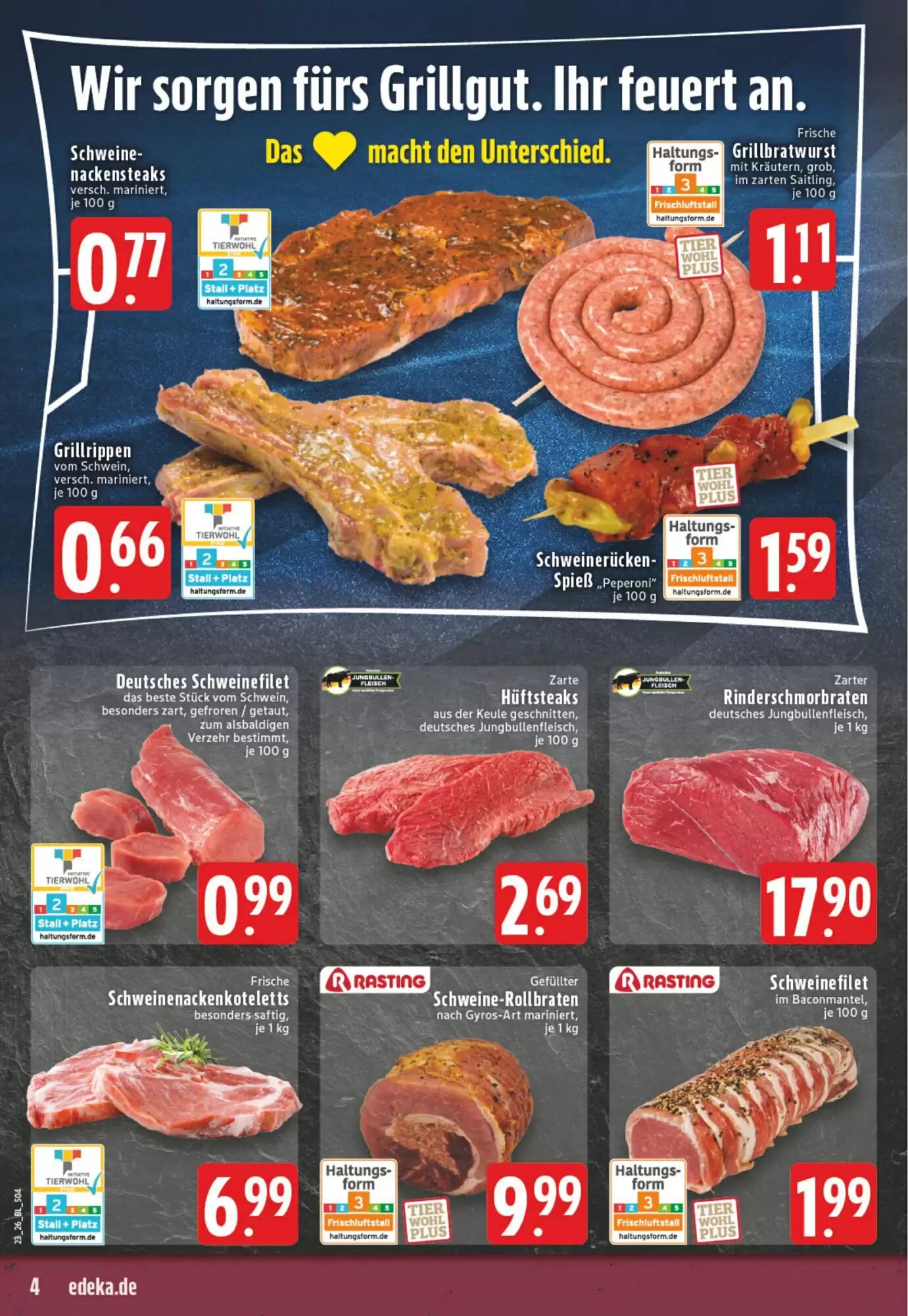 EDEKA Vogl Prospekt (ab 01.06.2026) zum Blättern - Seite 4