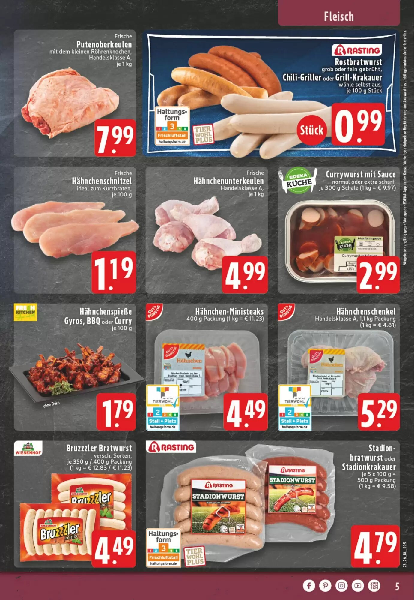 EDEKA Vogl Prospekt (ab 01.06.2026) zum Blättern - Seite 5